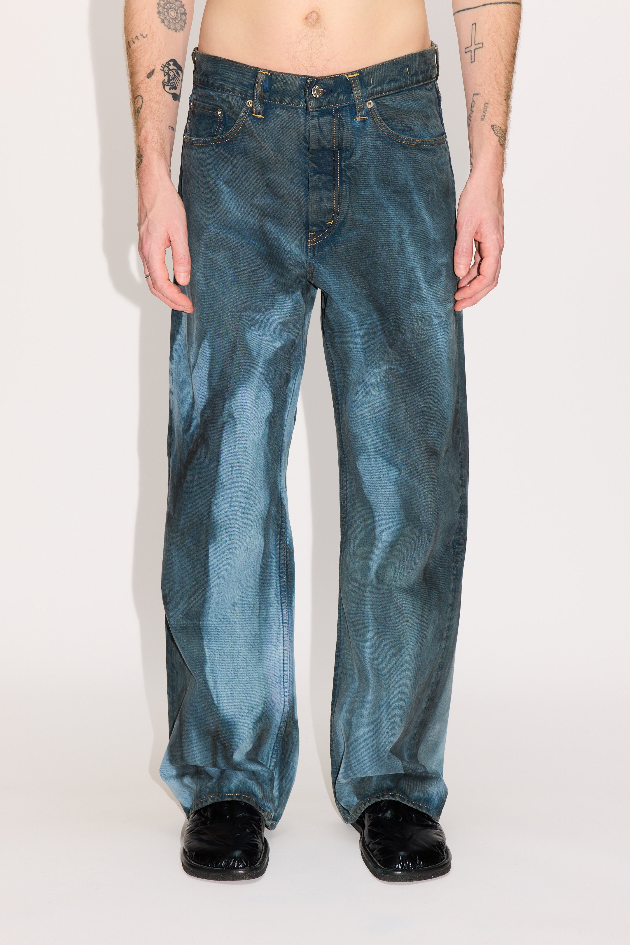 Loose-fit Jeans - Criss Jeans in Ocean Blue Tie Dye – HOPE STHLM