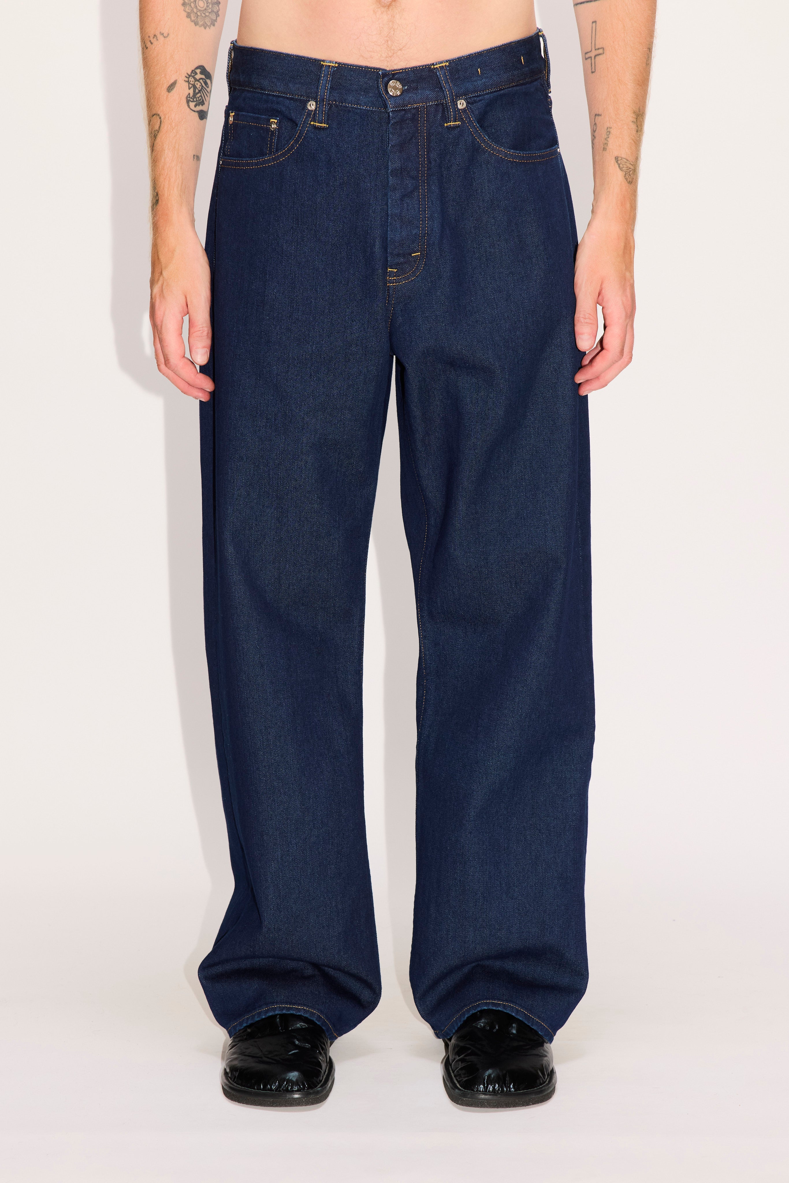 Criss Loose-Fit Jeans in Rinsed Indigo – HOPE STHLM