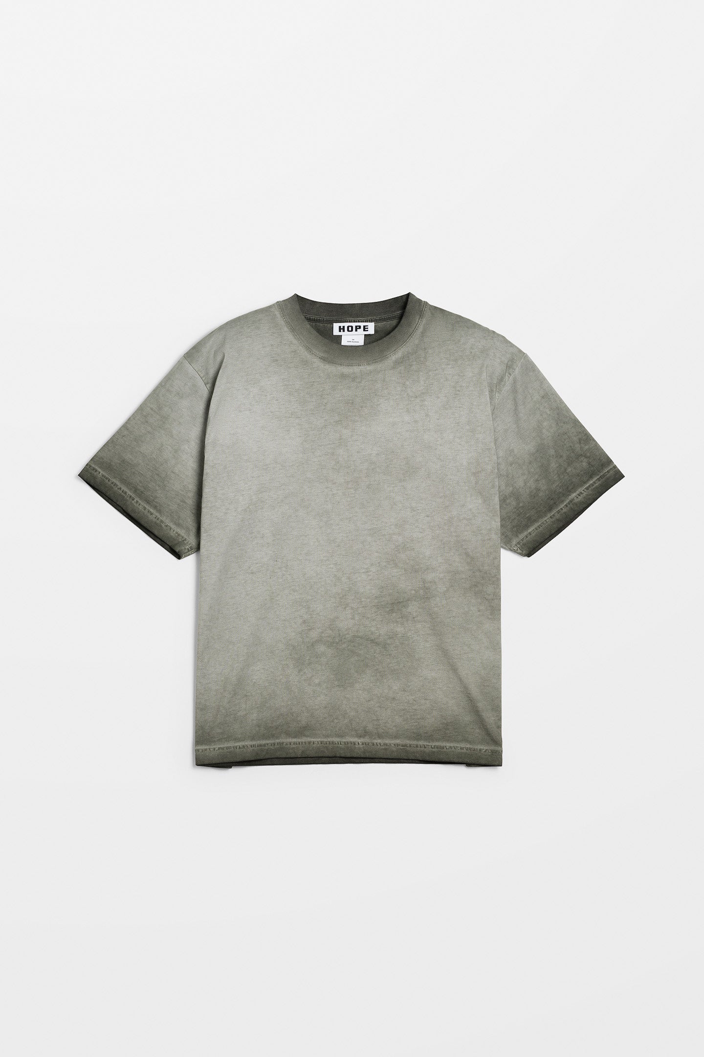 Boxy T-Shirt in Green Fade – HOPE STHLM