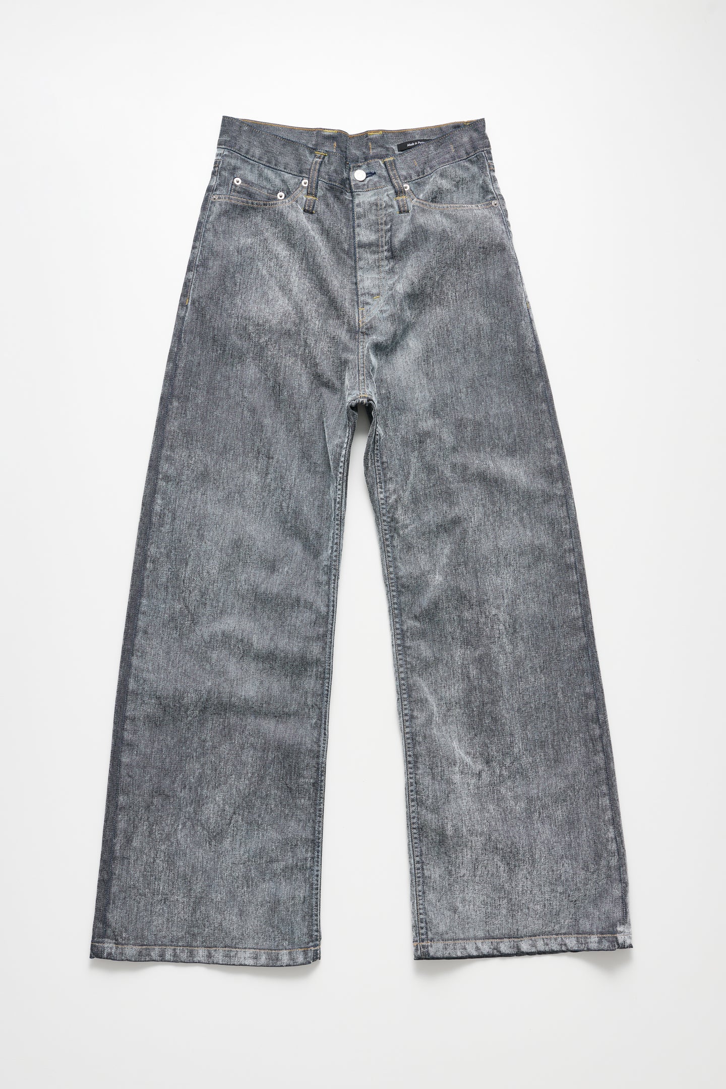 HOPE グレー　skid ジーンズ　デニム Wide-leg Jeans - Skid Jeans in Grey Flock – HOPE STHLM