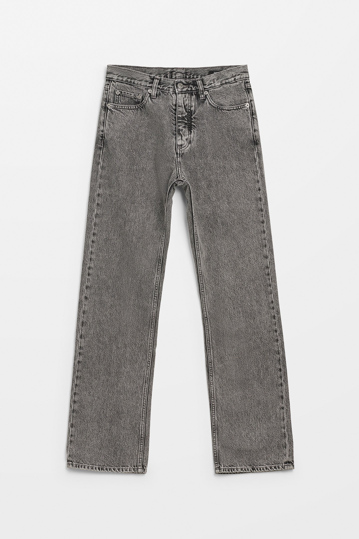 Relaxed Bootcut - Rush Jeans in Mid Grey Stone – HOPE STHLM