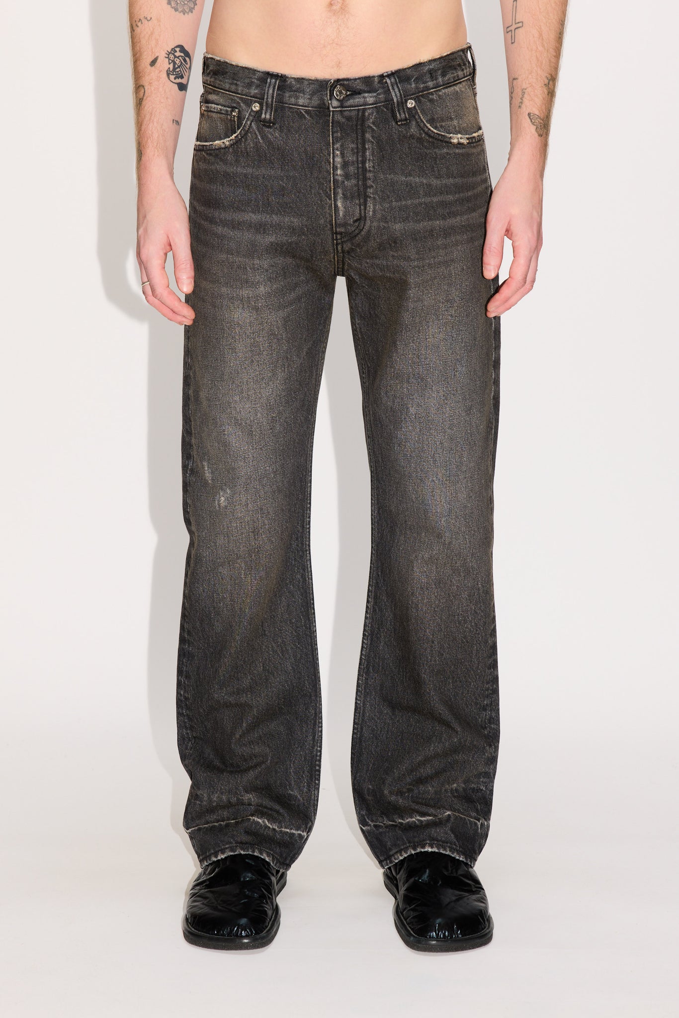 Relaxed Bootcut Jeans