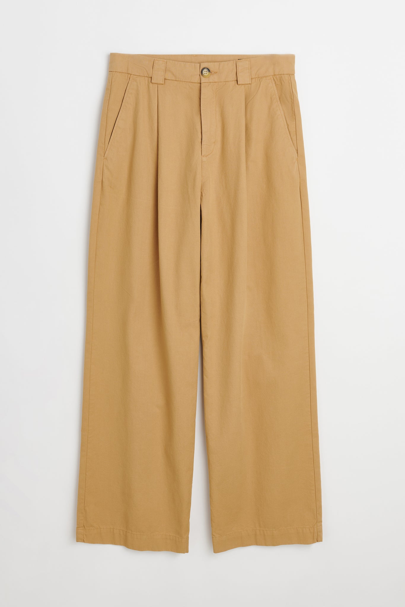 Relaxed Pleated Chinos