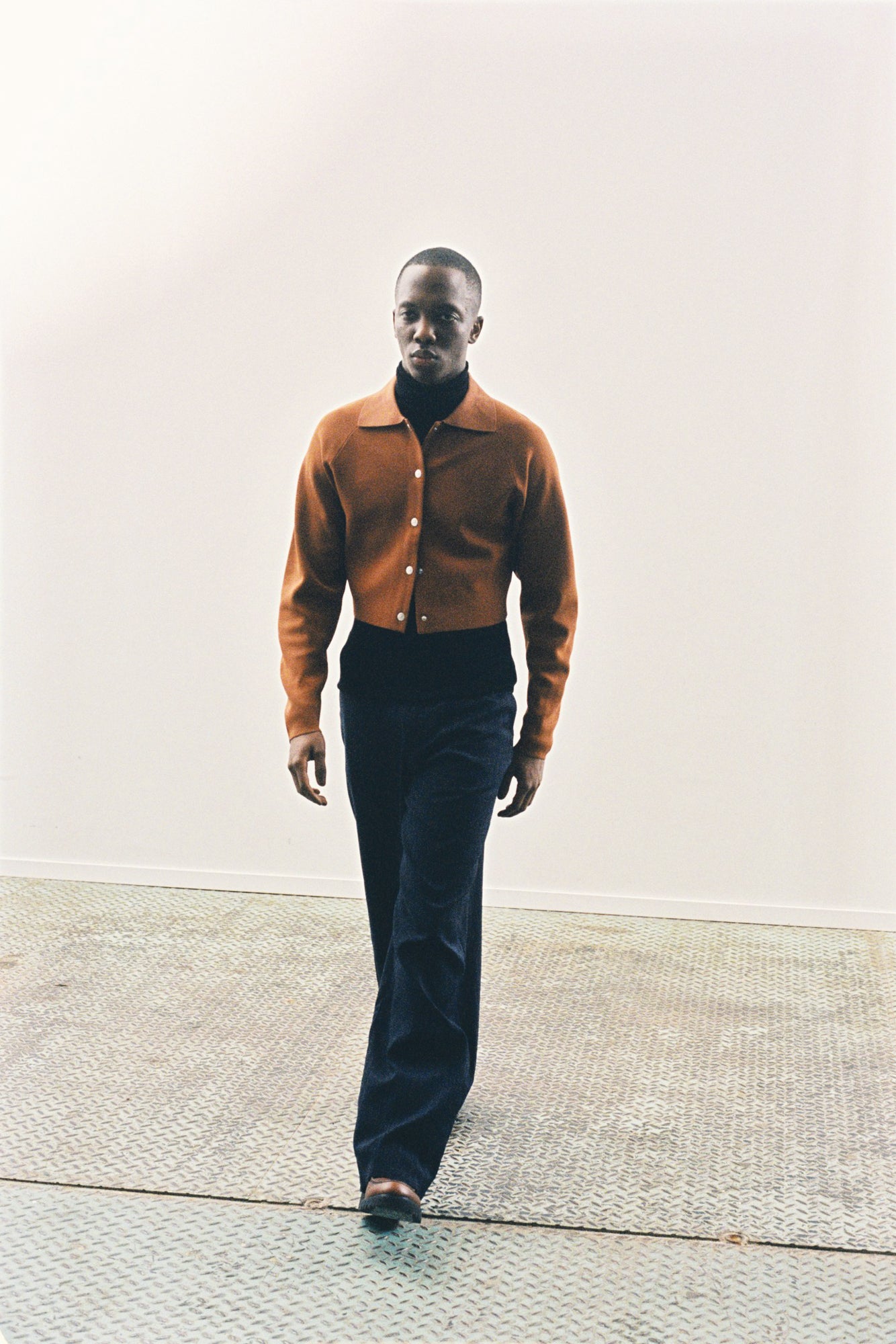 Wide Trousers With overshirt