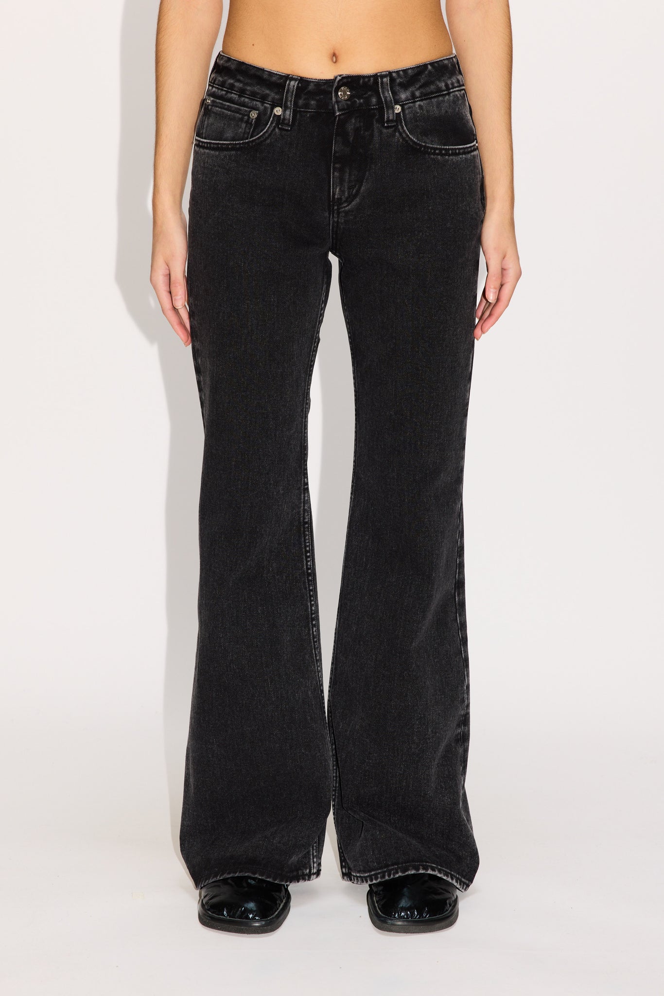 Low Waist Flared Jeans