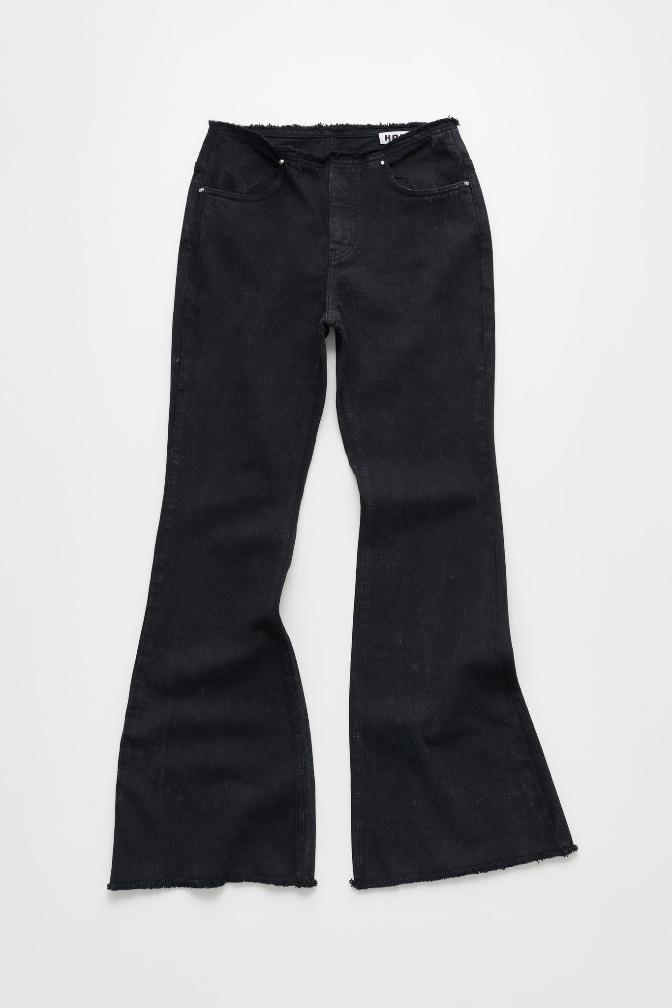 Low Waist Flared Trousers