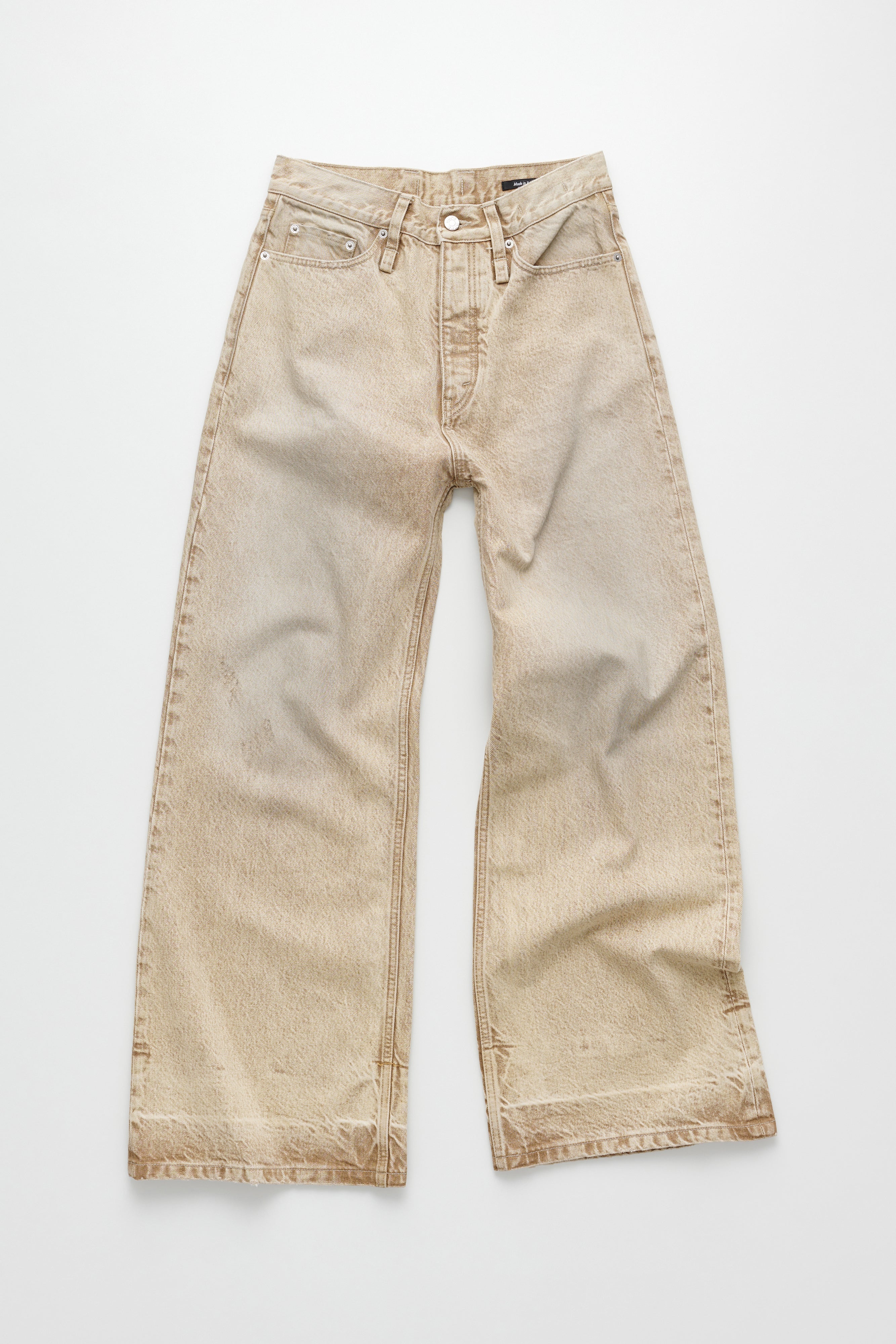 Wide-leg Jeans - Skid Jeans in Heavy Beige Vintage – HOPE STHLM