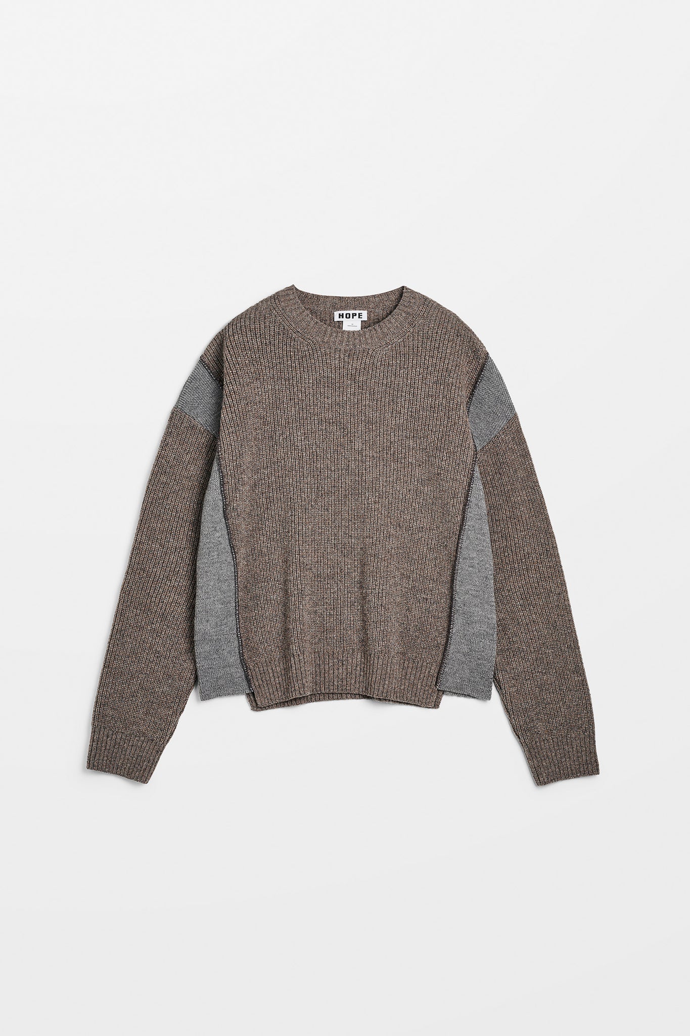 Patched Sweater