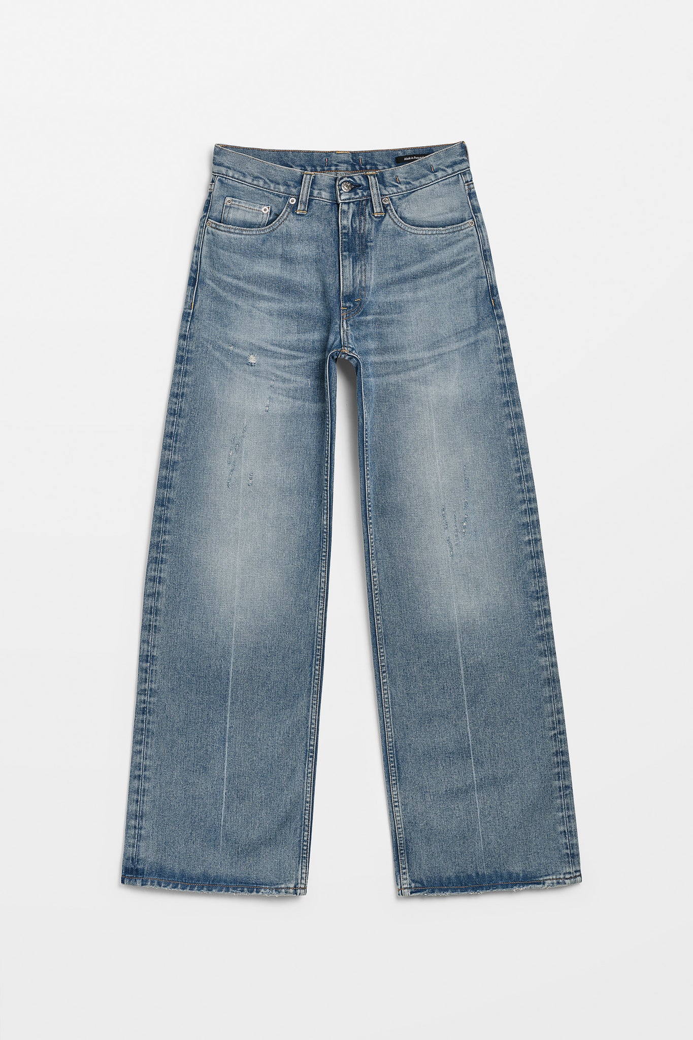 Low-Waist Wide-Leg Jeans