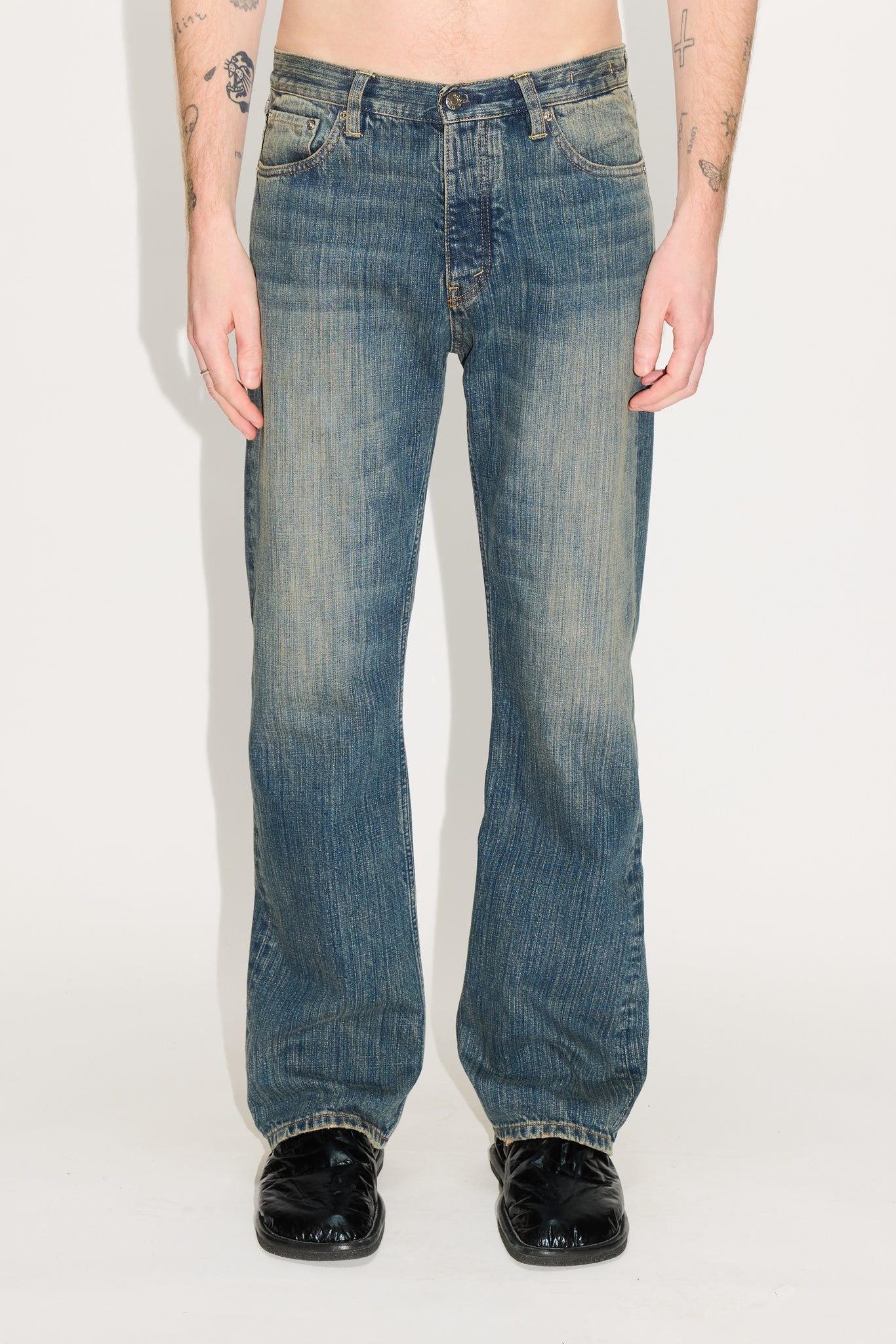 Relaxed Bootcut Jeans