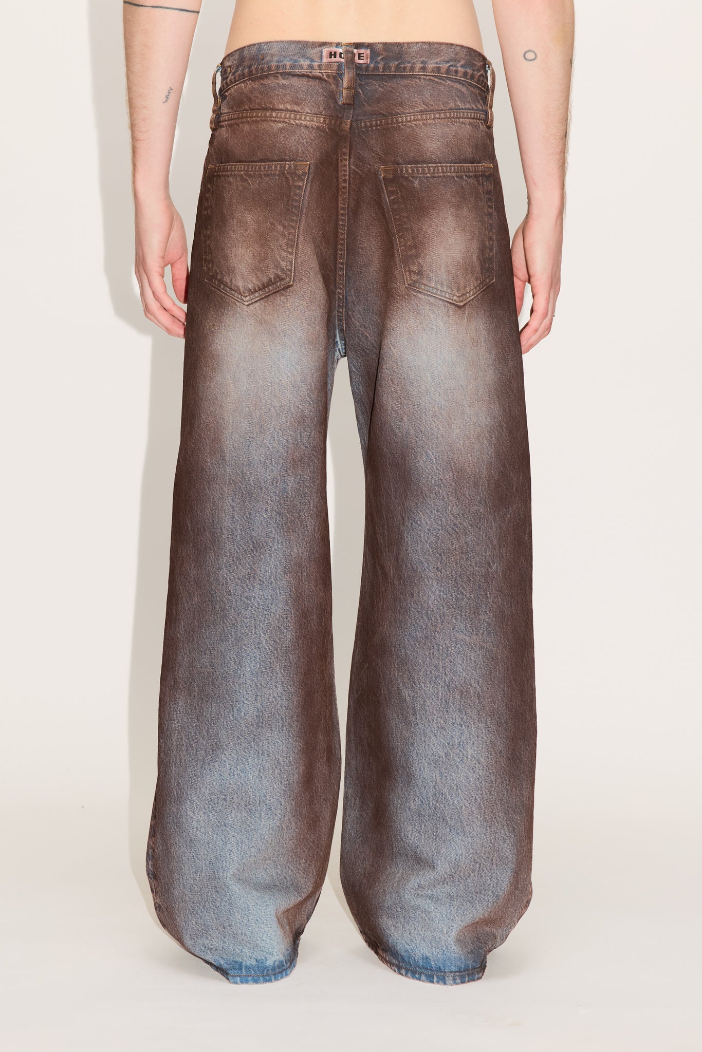 Wide-leg Jeans in Vintage Clay Coat – HOPE STHLM