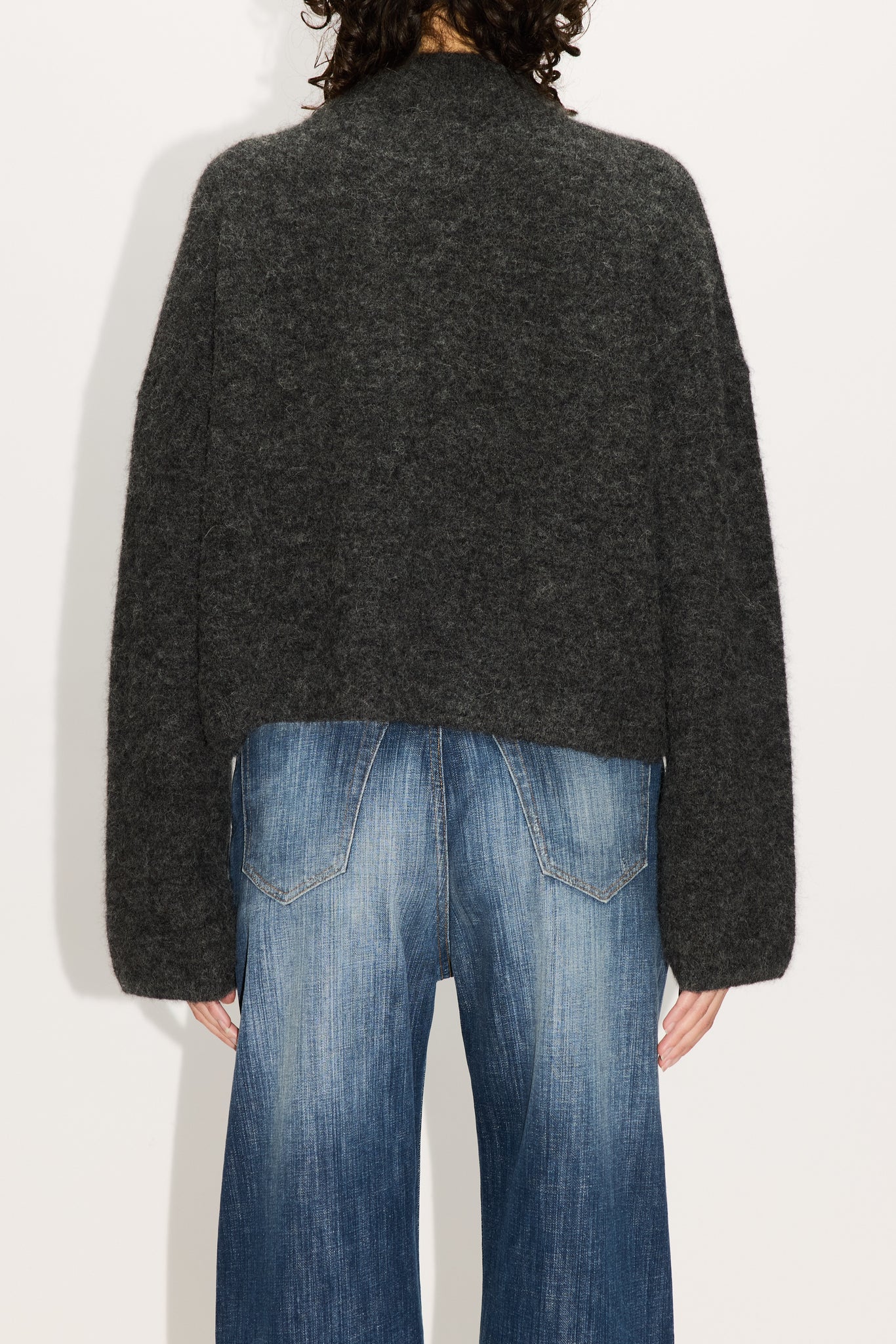 Cropped Oversized Sweater – HOPE STHLM