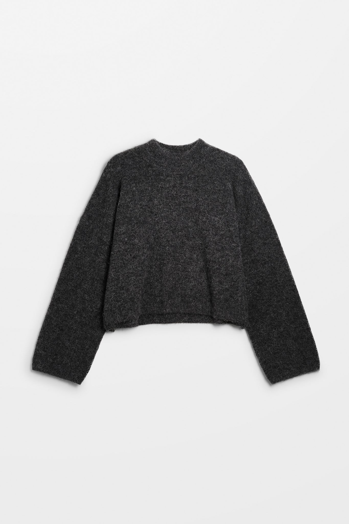 Cropped Oversized Sweater