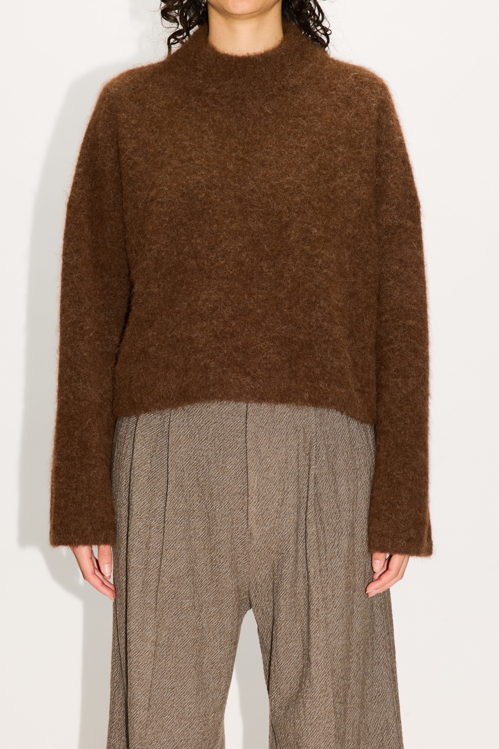 Cropped Oversized Sweater – HOPE STHLM