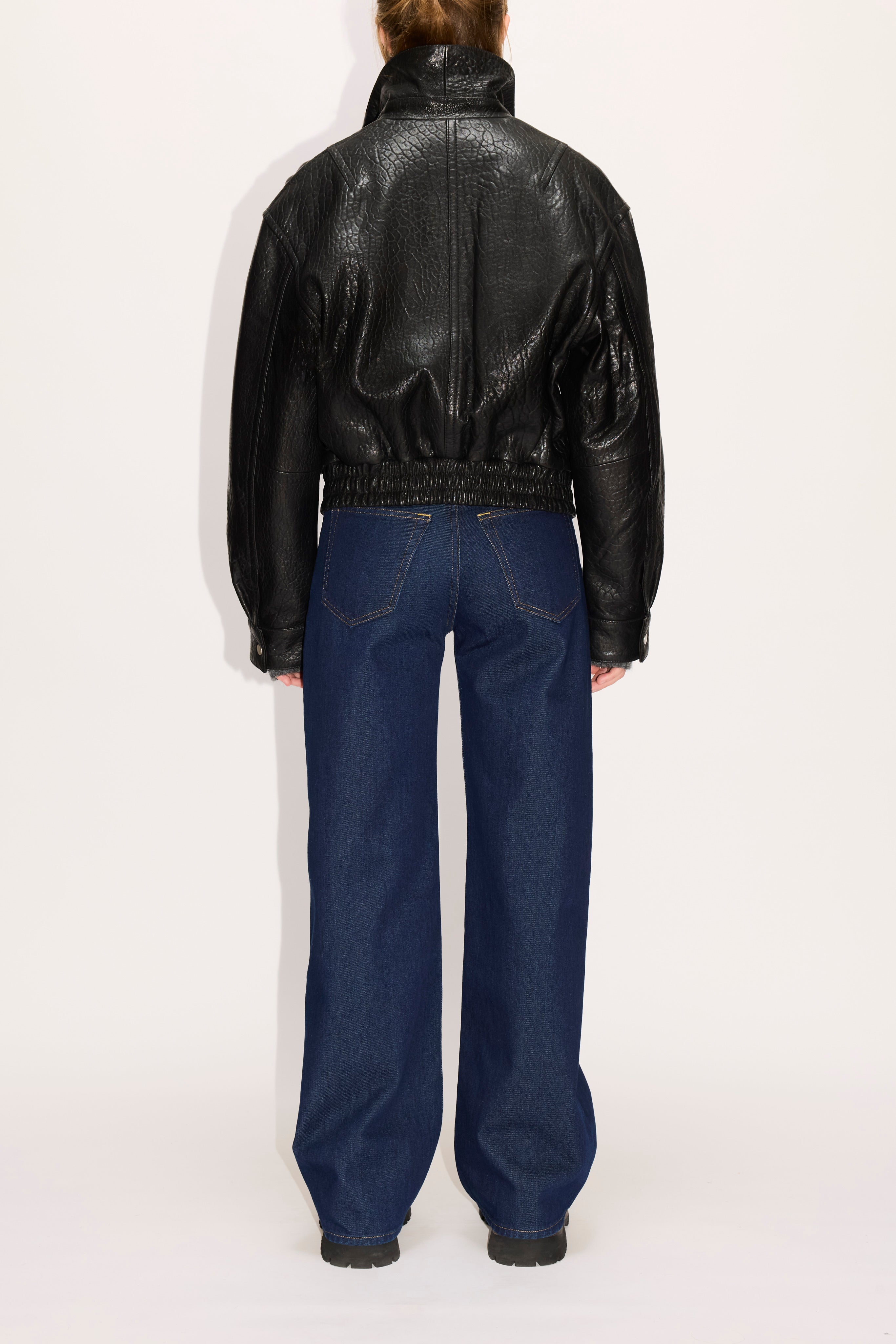 Leather Bomber Jacket – HOPE STHLM