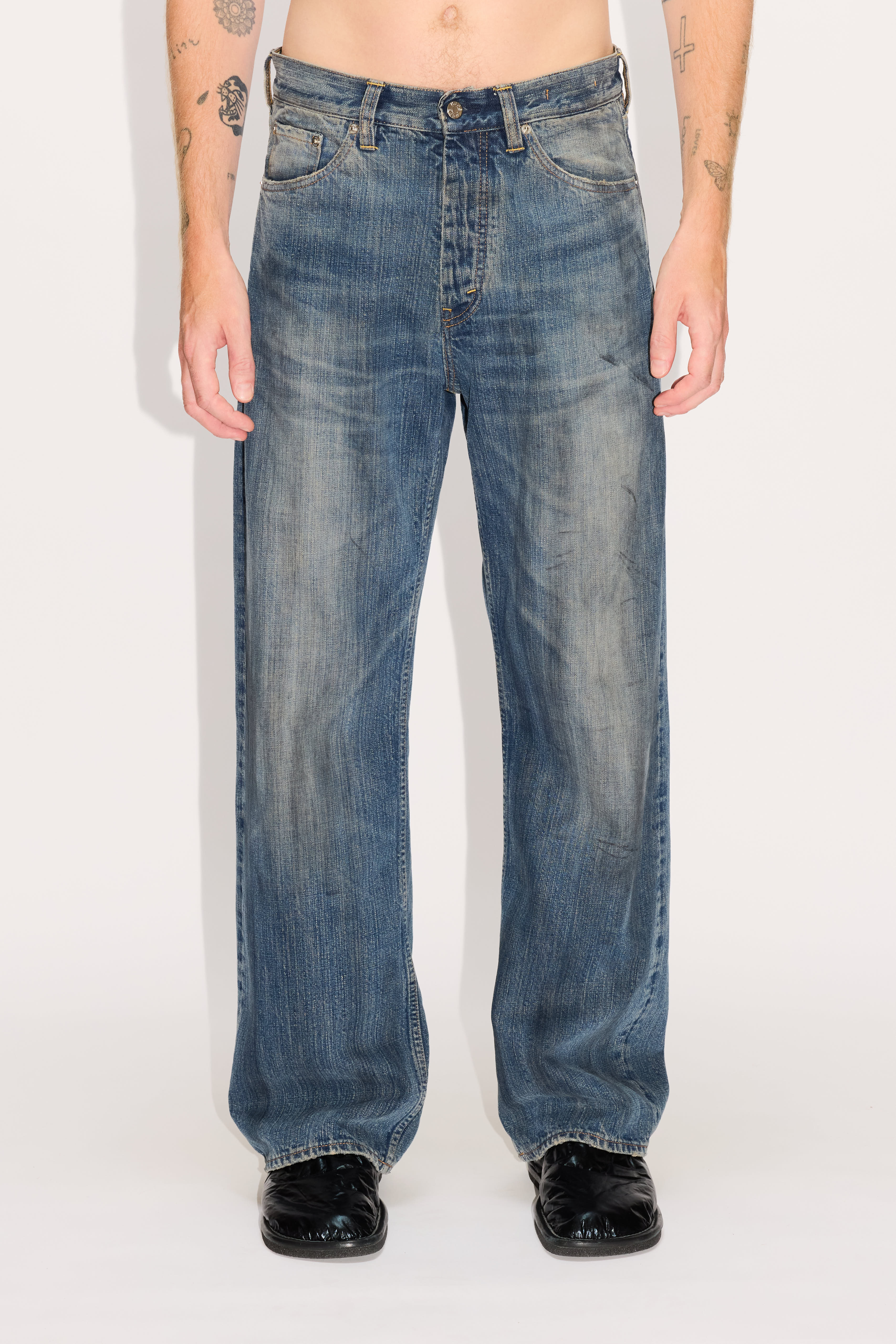 Loose-Fit Jeans in Garage Blue – HOPE STHLM