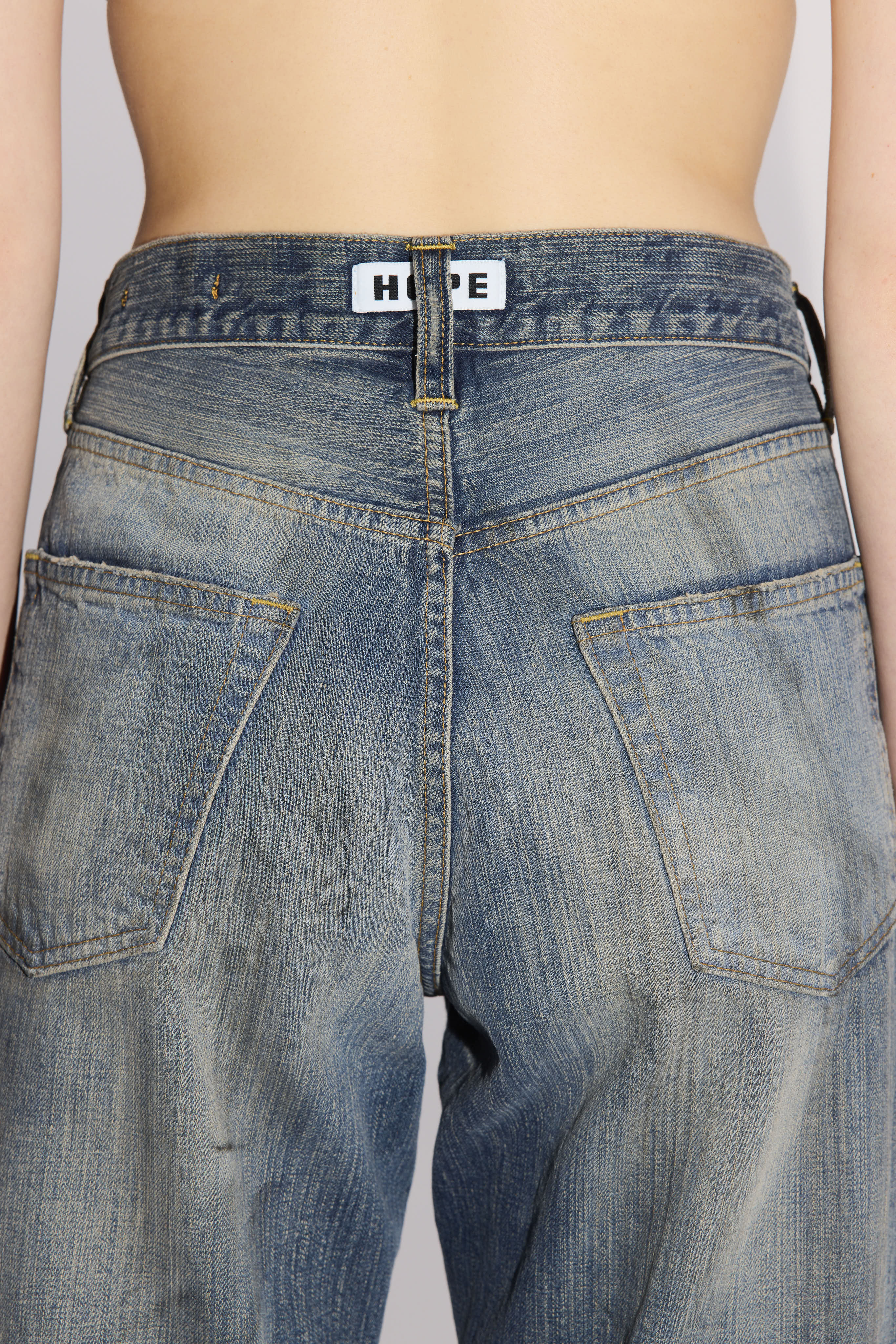 Loose-Fit Jeans in Garage Blue – HOPE STHLM