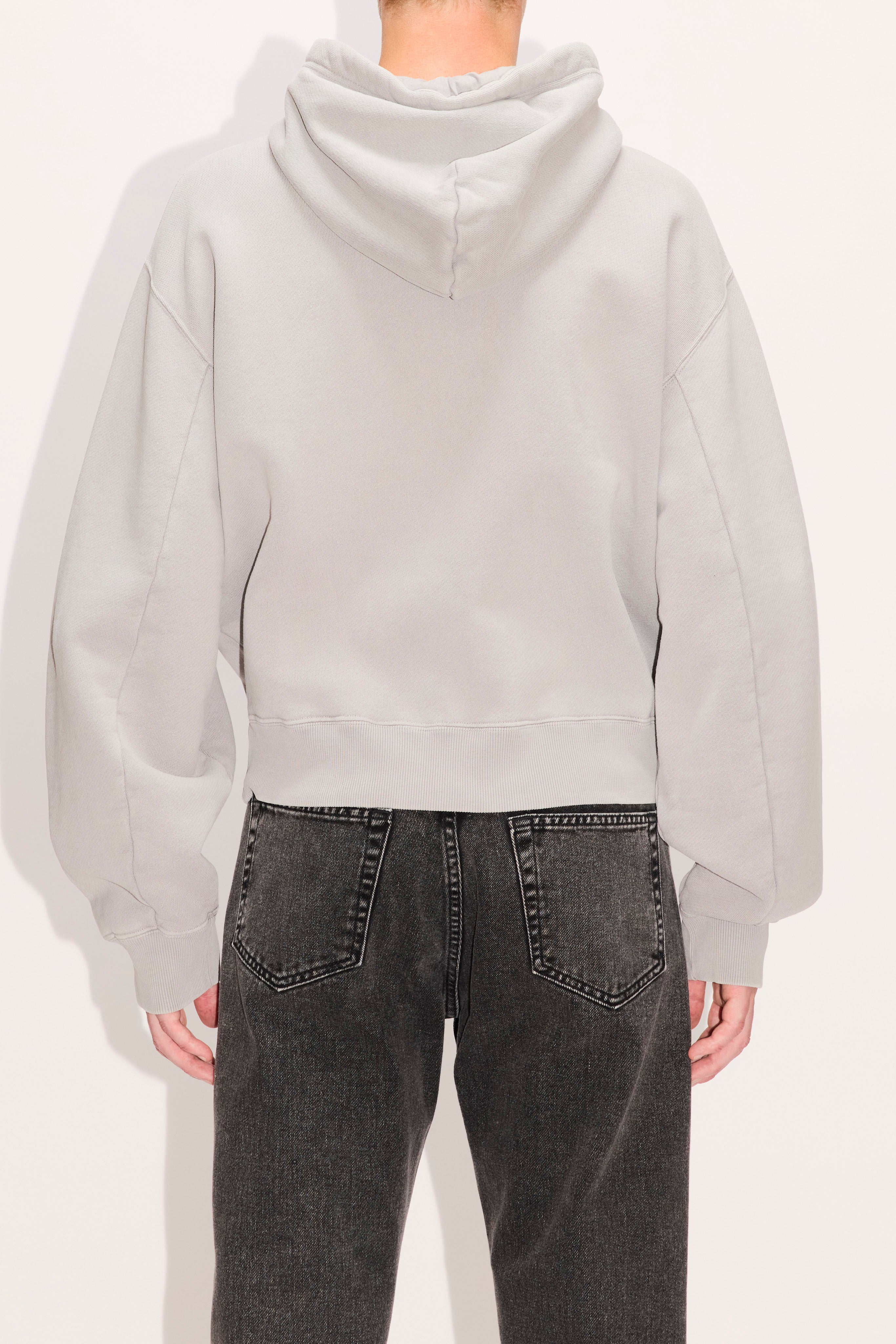 Oversized Zip-Up Hoodie in Dove Grey – HOPE STHLM