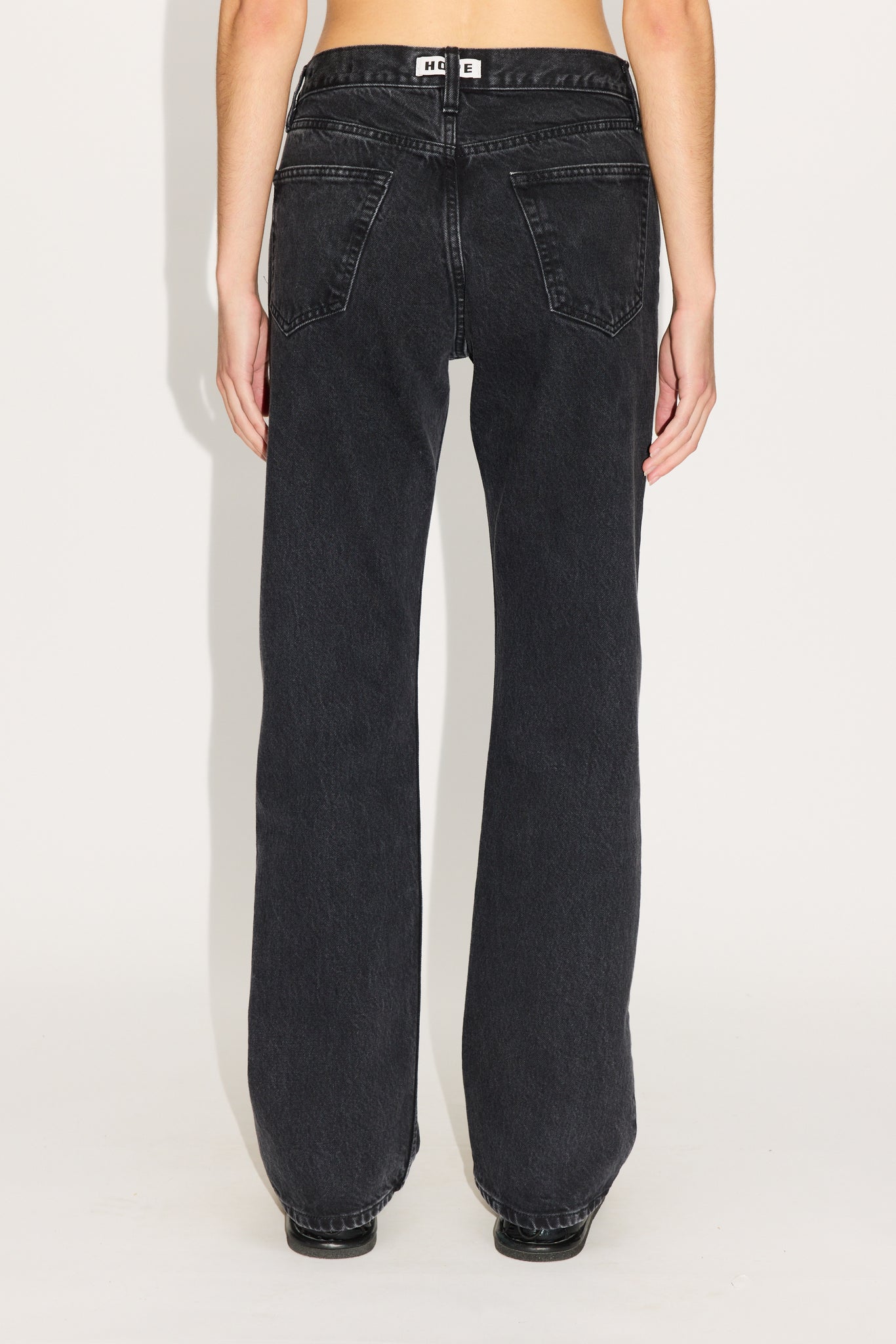 【最終値下げ】hopestockholm rush jeans Relaxed Bootcut - Rush Jeans in Wasted Black – HOPE STHLM