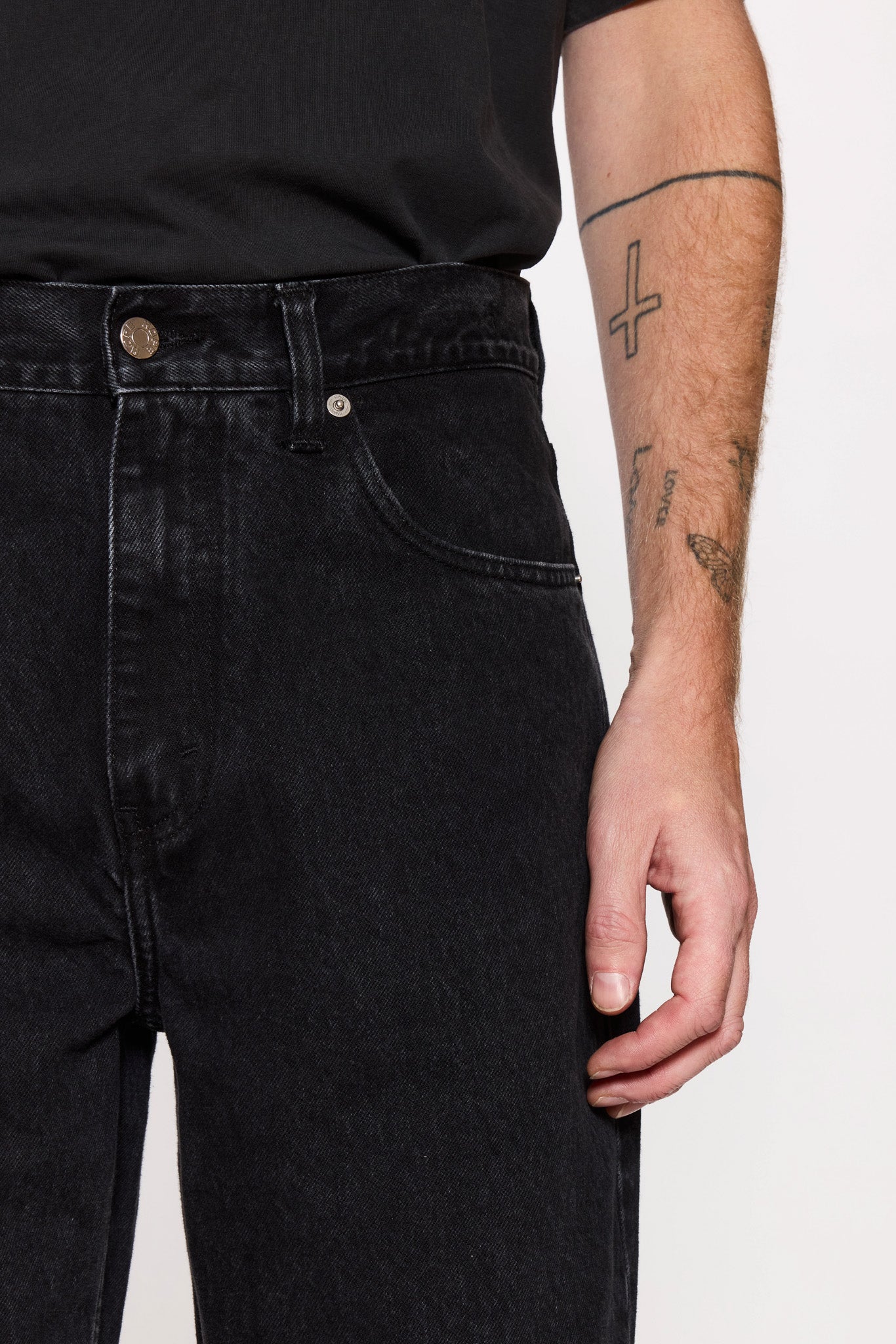 Beat Jeans - Bootcut Jeans in Washed Black – HOPE STHLM
