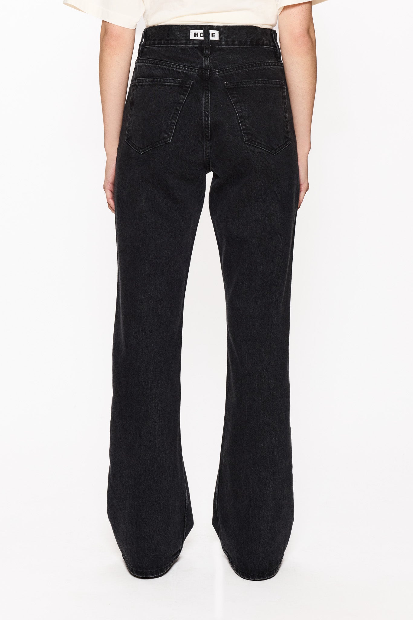 Beat Jeans - Bootcut Jeans in Washed Black – HOPE STHLM