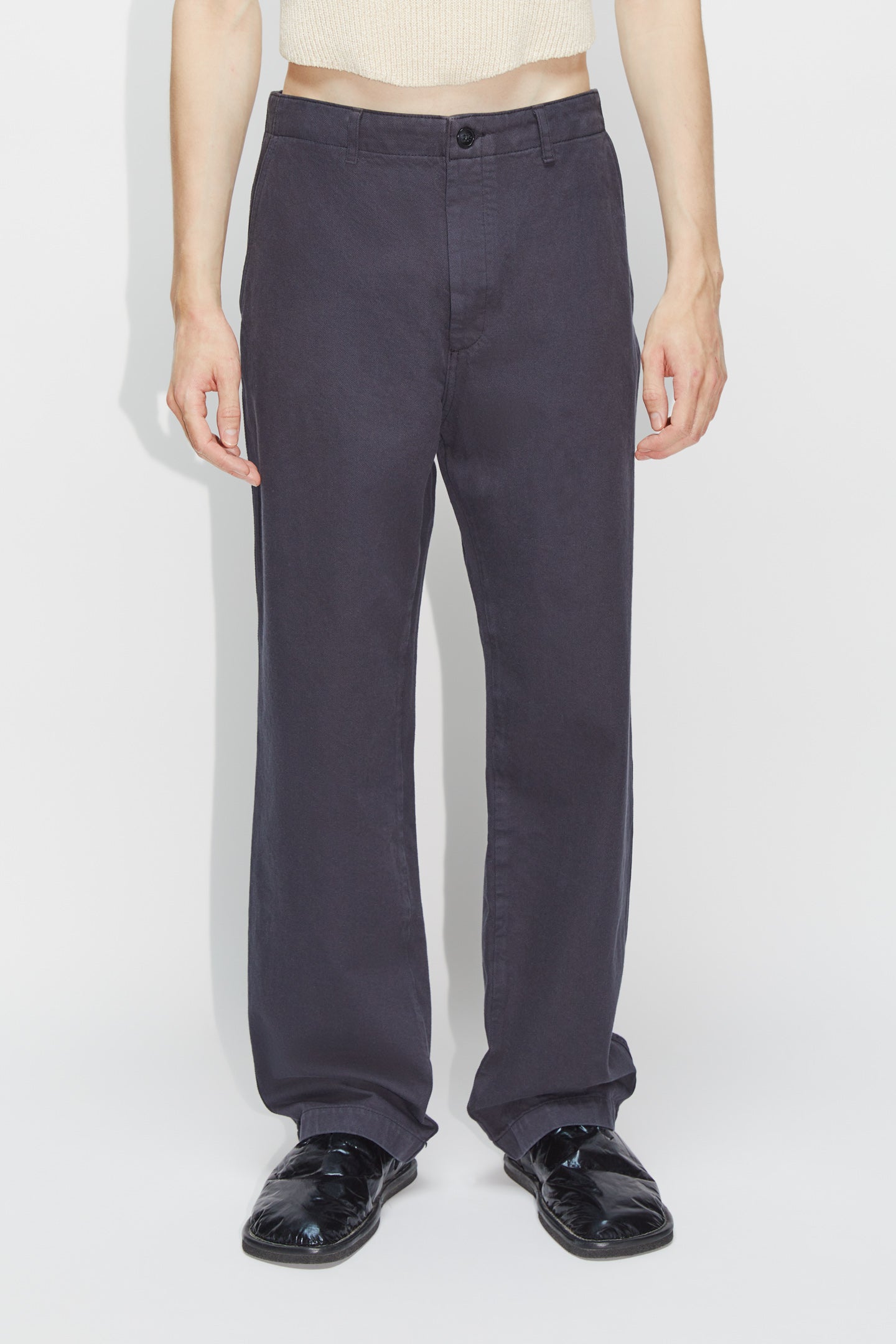 パンツ HOPE Stockholm Relaxed Trousers size46 Relaxed Trousers - Frame Trousers in Dressed Black – HOPE STHLM