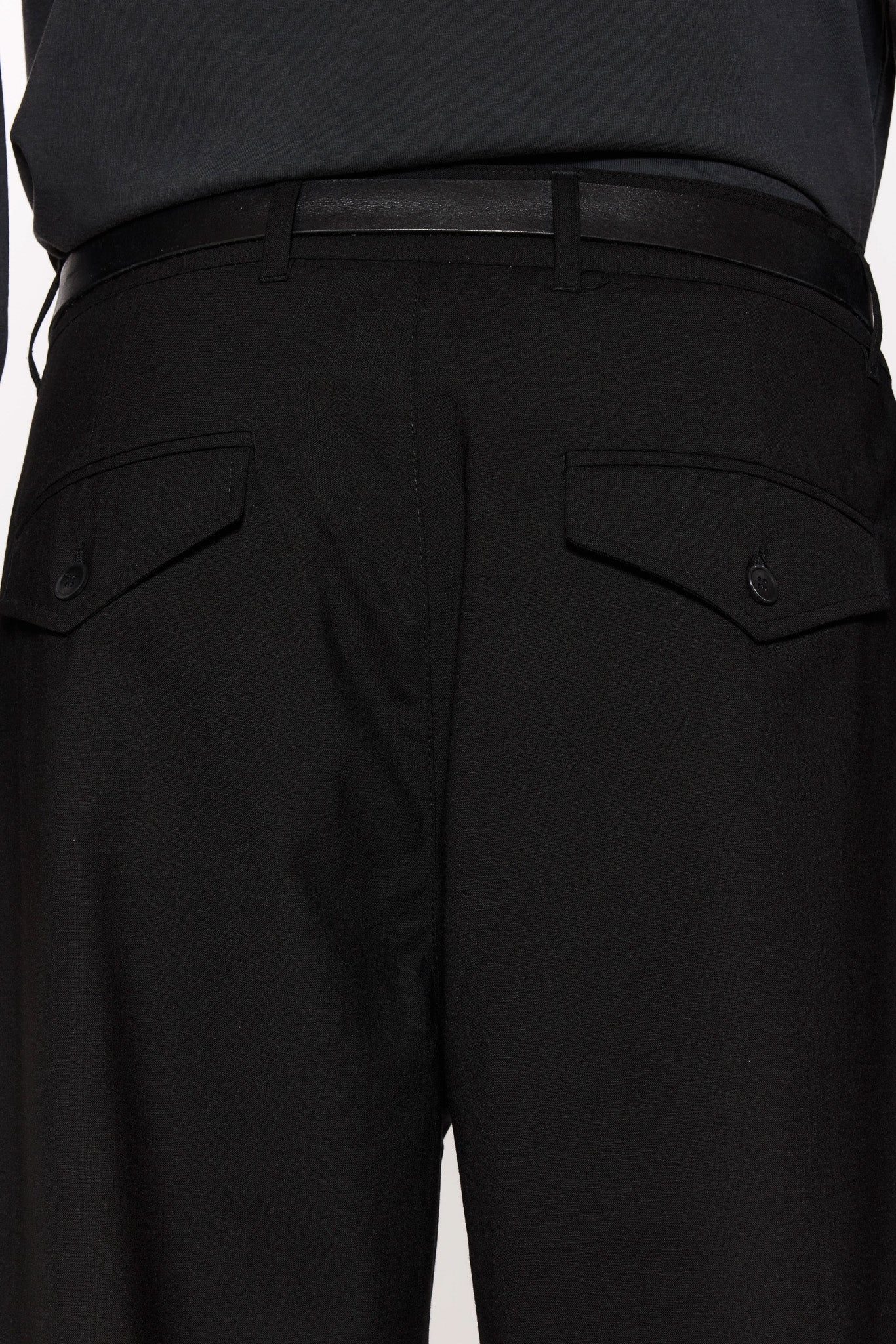 Wide-leg Suit Trousers in Black – HOPE STHLM