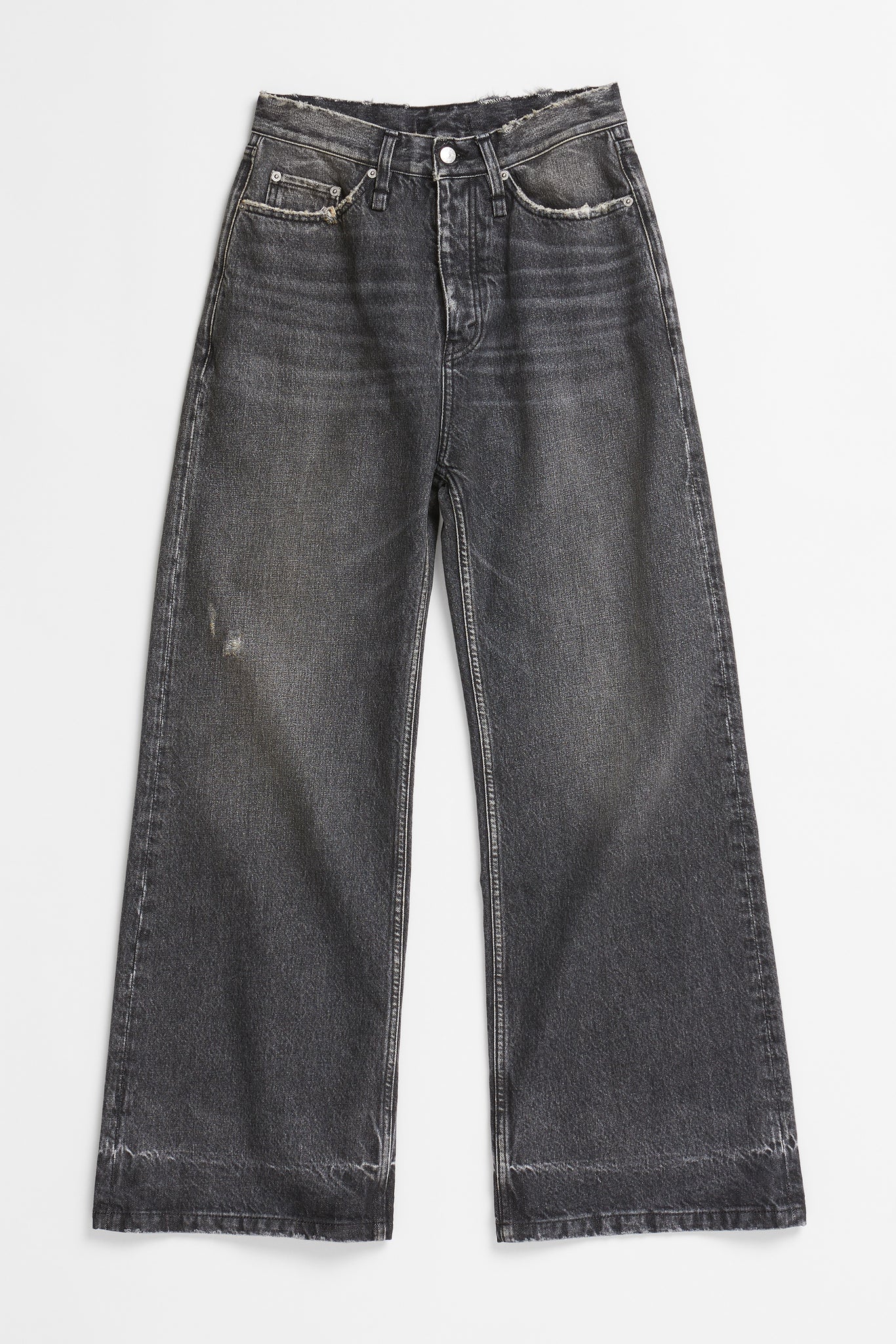 Wide-leg Jeans - Skid Jeans in Heavy Black Vintage – HOPE STHLM