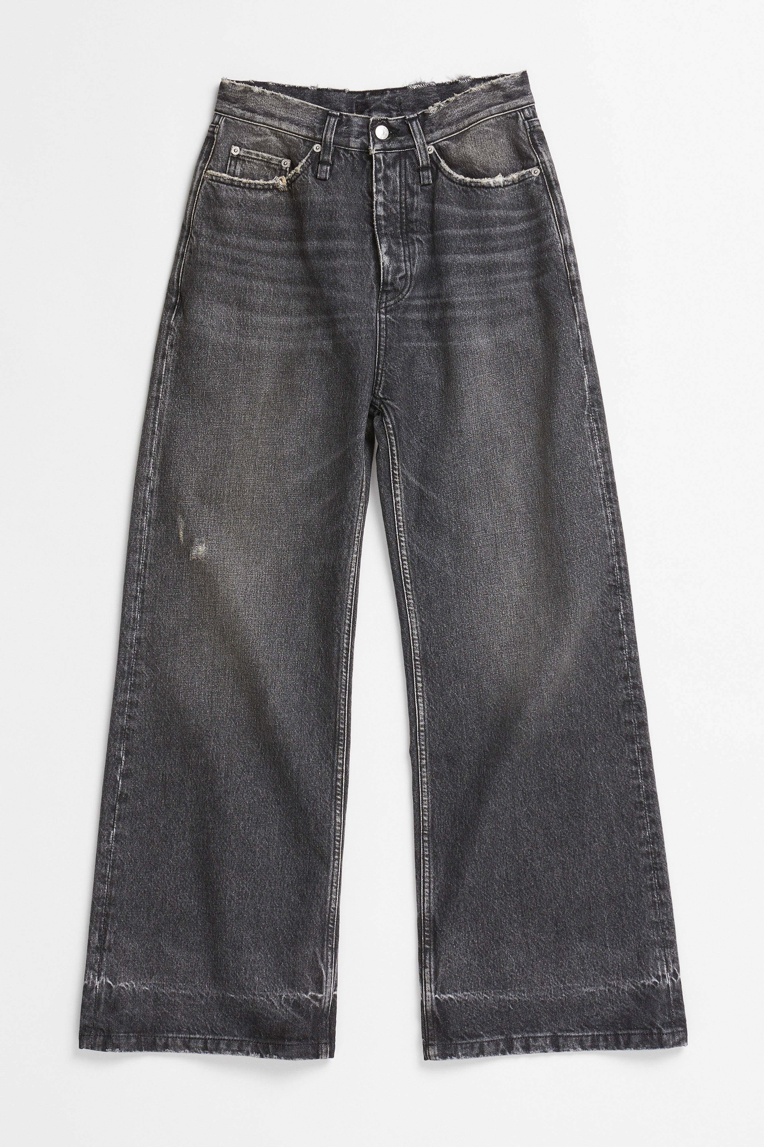 Hope Wide-Leg Jeans - Heavy Black Vintage