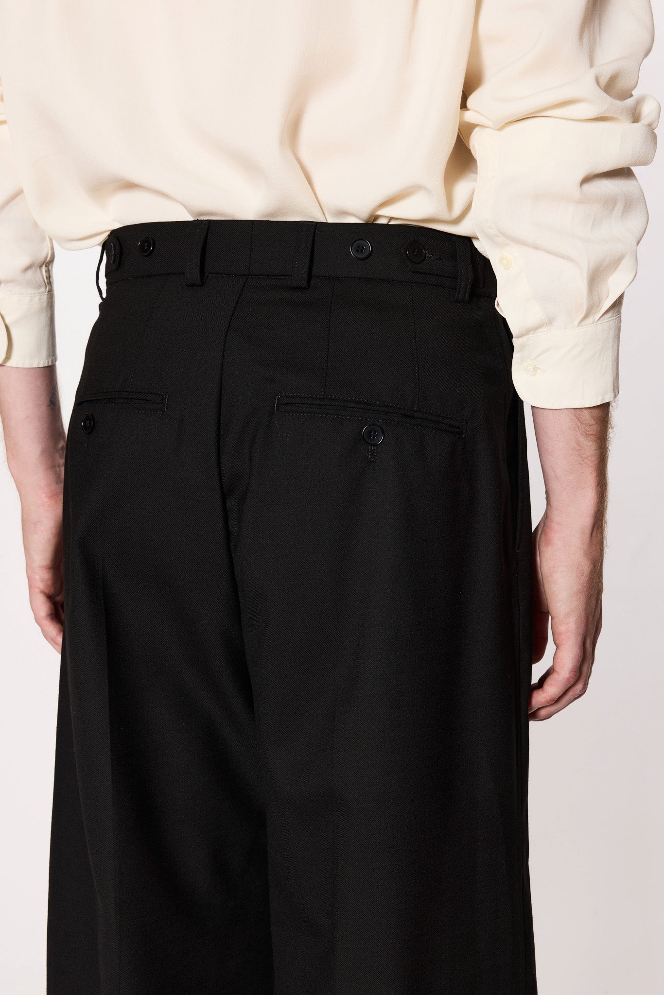 Loose-fit Trousers - Fire Trousers in Soft Black – HOPE STHLM