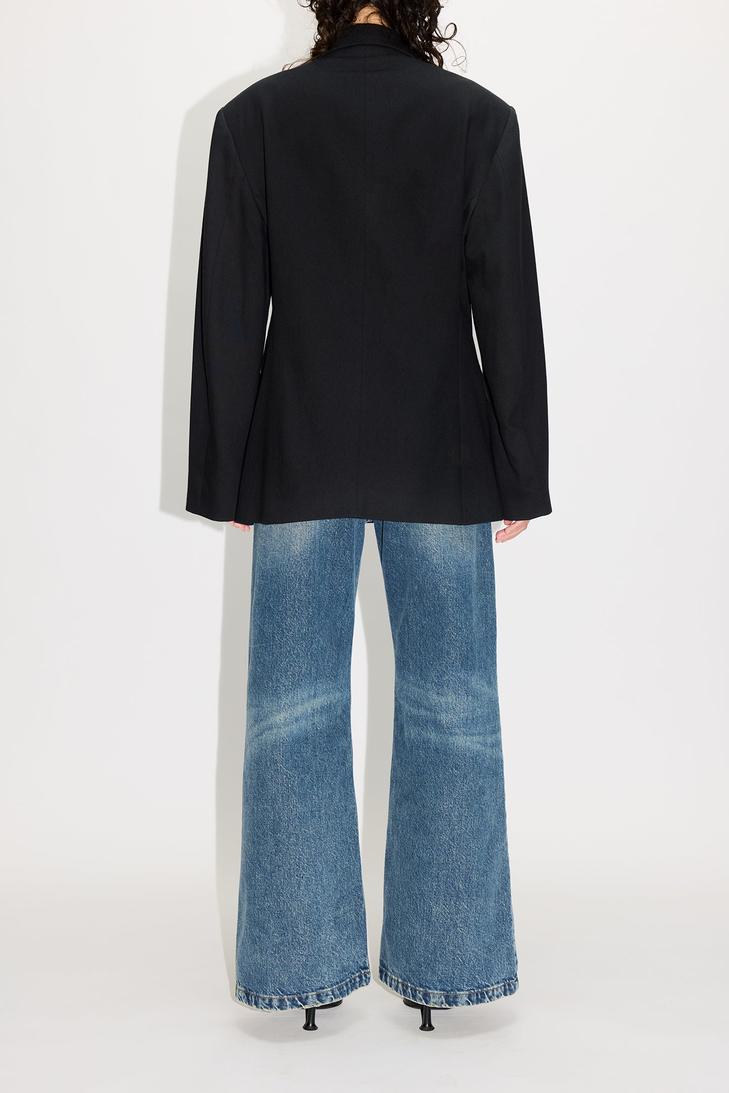 Double Breasted Blazer - Daybreak Blazer in Soft Black – HOPE STHLM