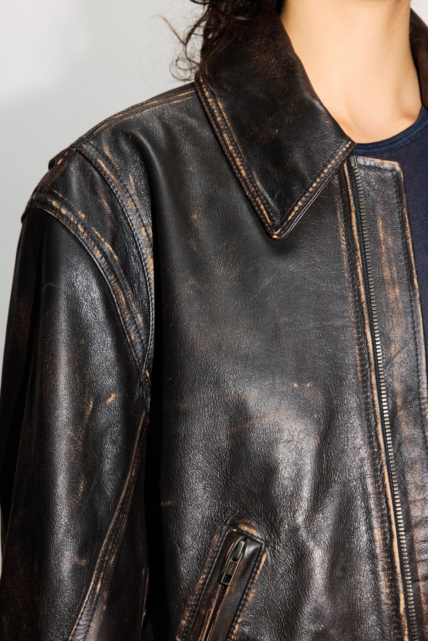 Boxy Leather Jacket – HOPE STHLM
