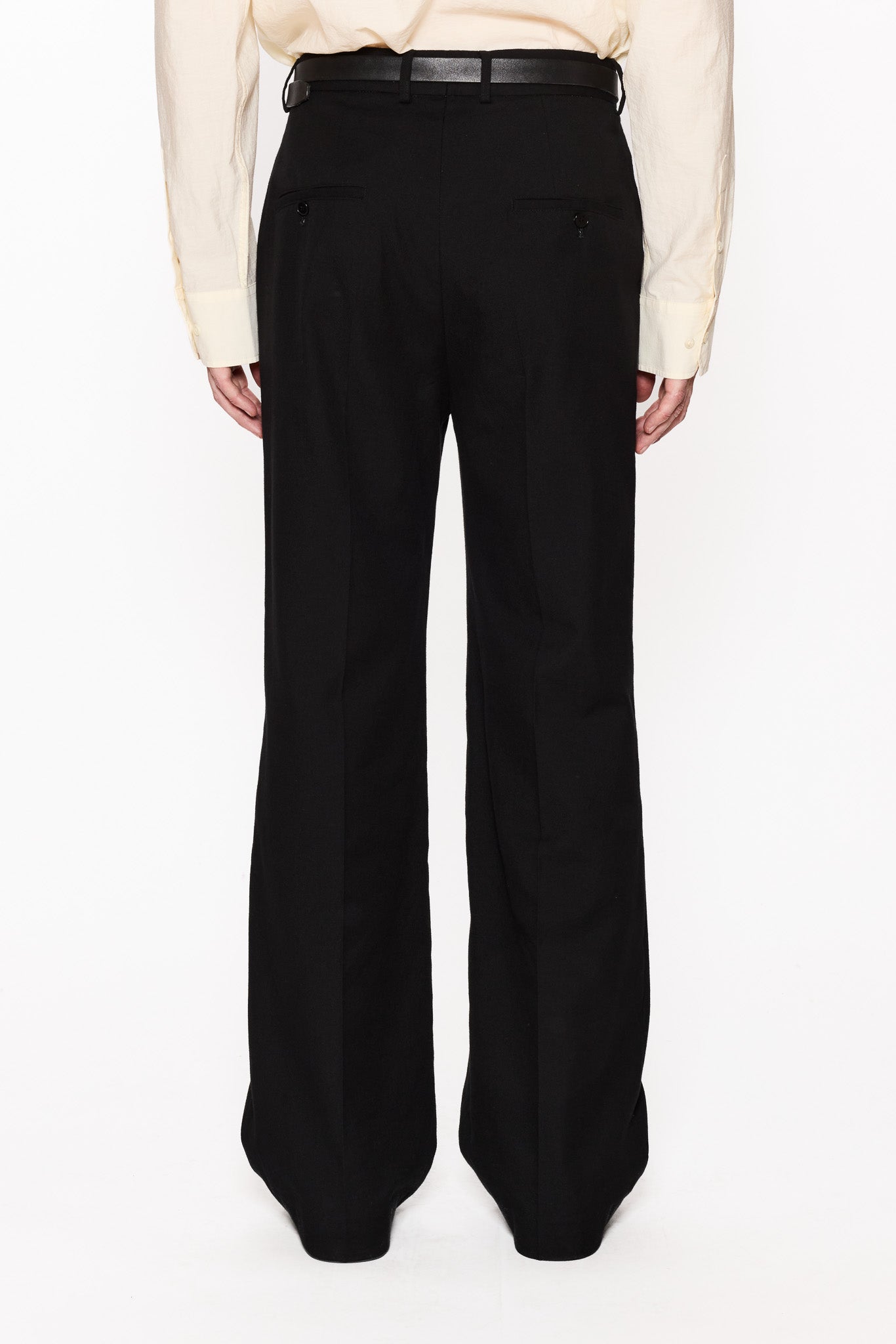 Straight Fit Trousers - Kore Trousers in Soft Black – HOPE STHLM