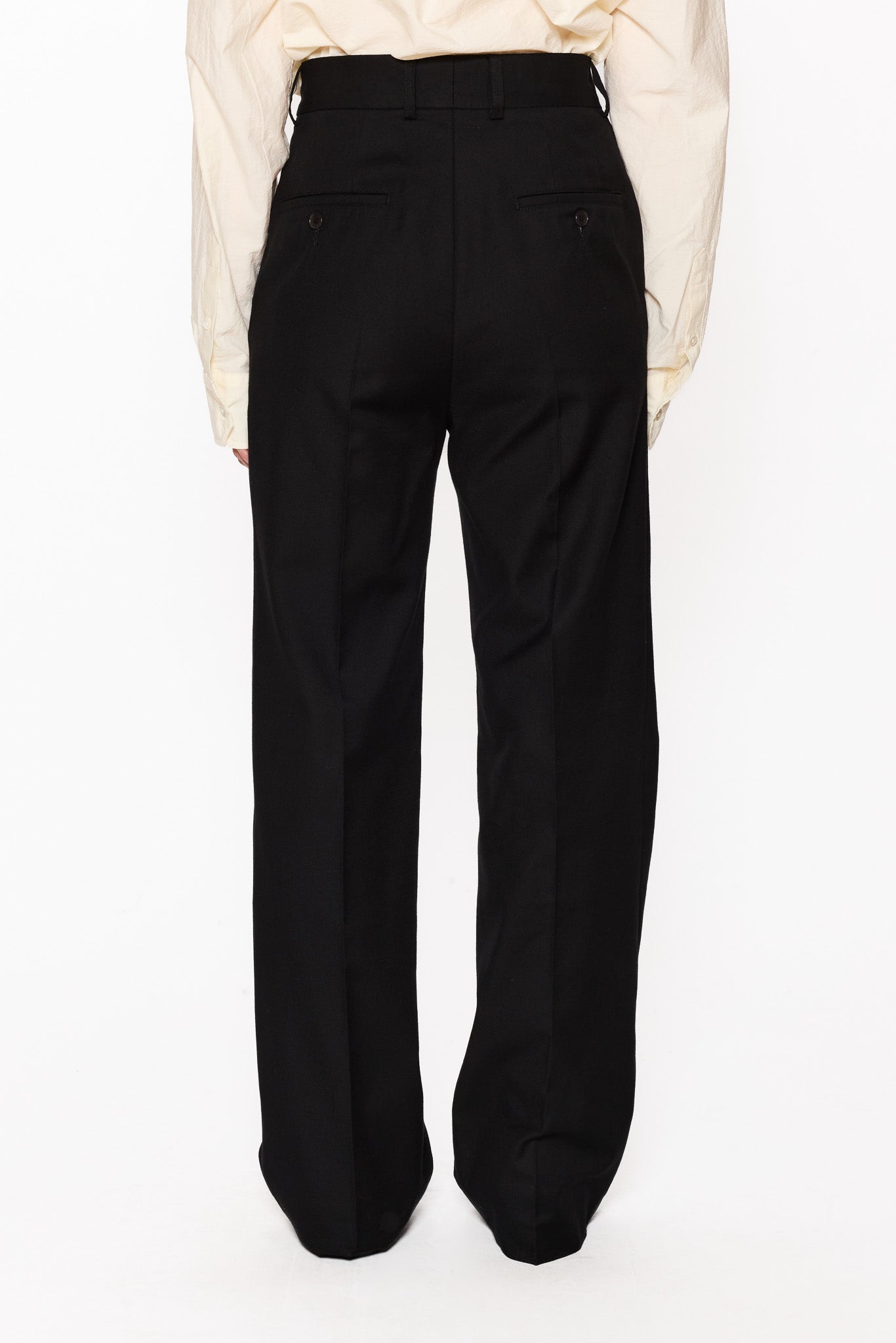 Straight Fit Trousers - Kore Trousers in Soft Black – HOPE STHLM