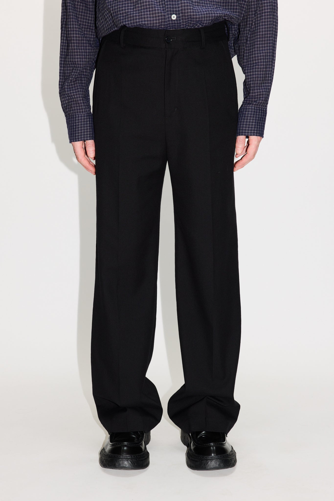 Straight Fit Trousers