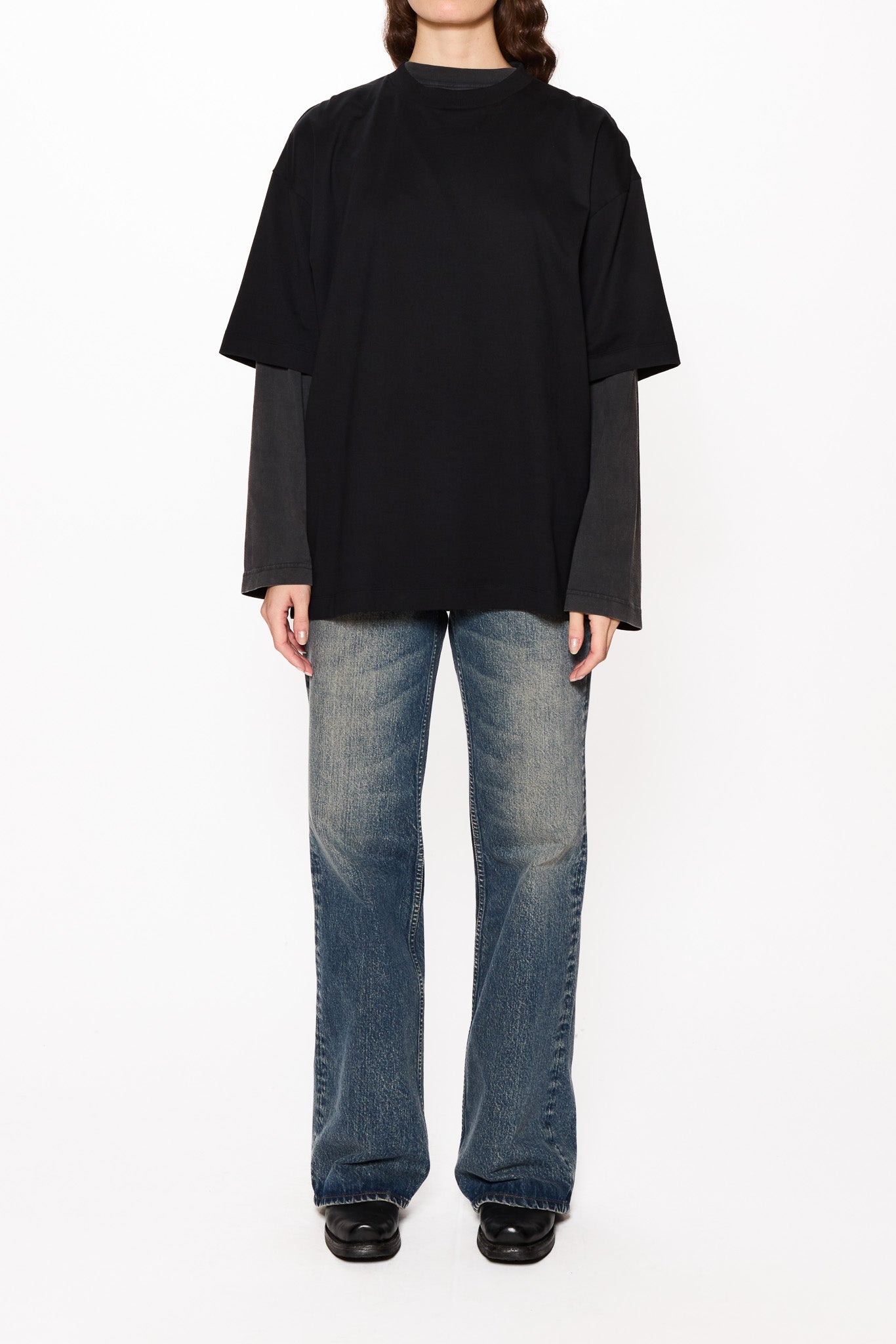 Oversized T-shirt in Black – HOPE STHLM