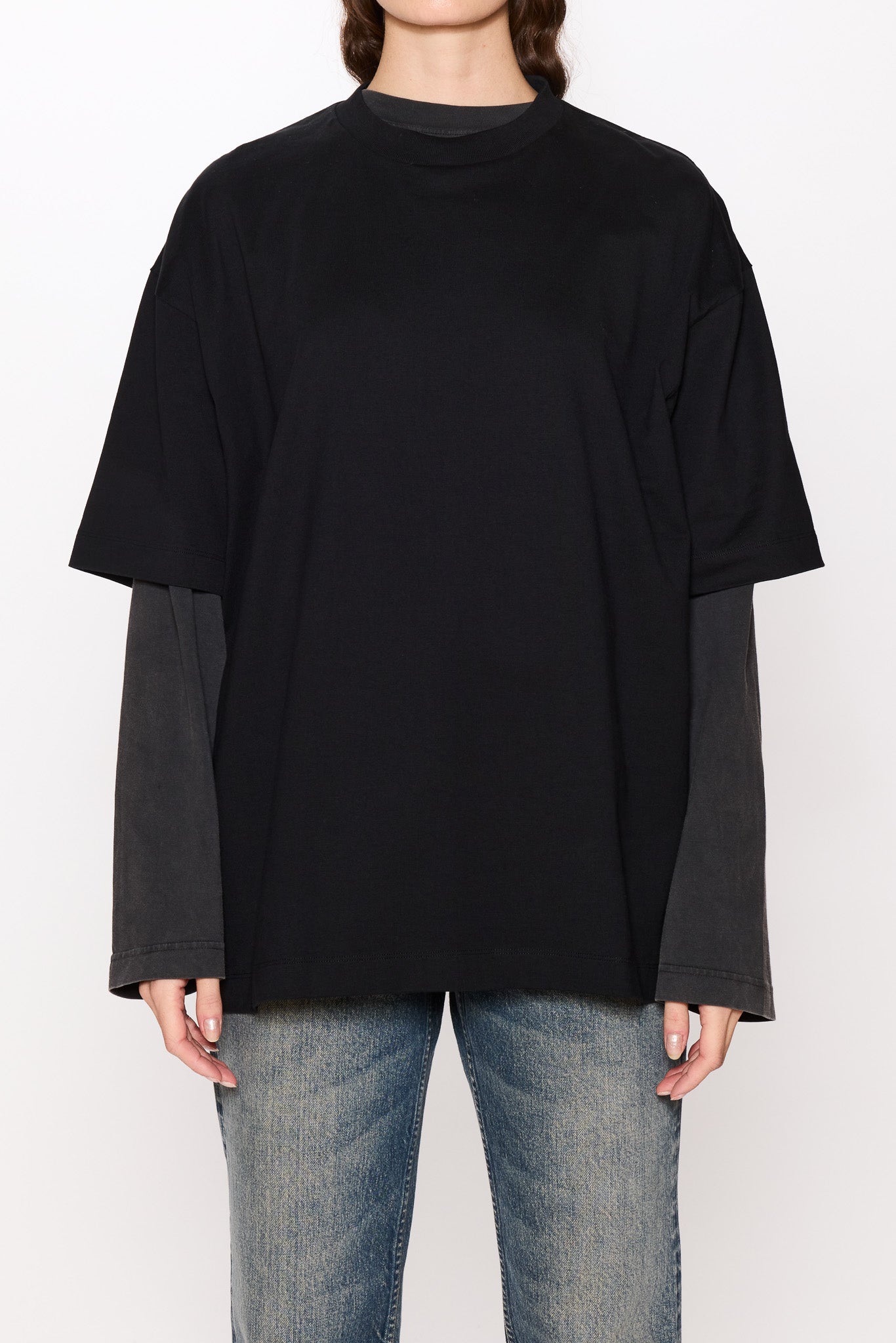 Oversized T-shirt in Black – HOPE STHLM