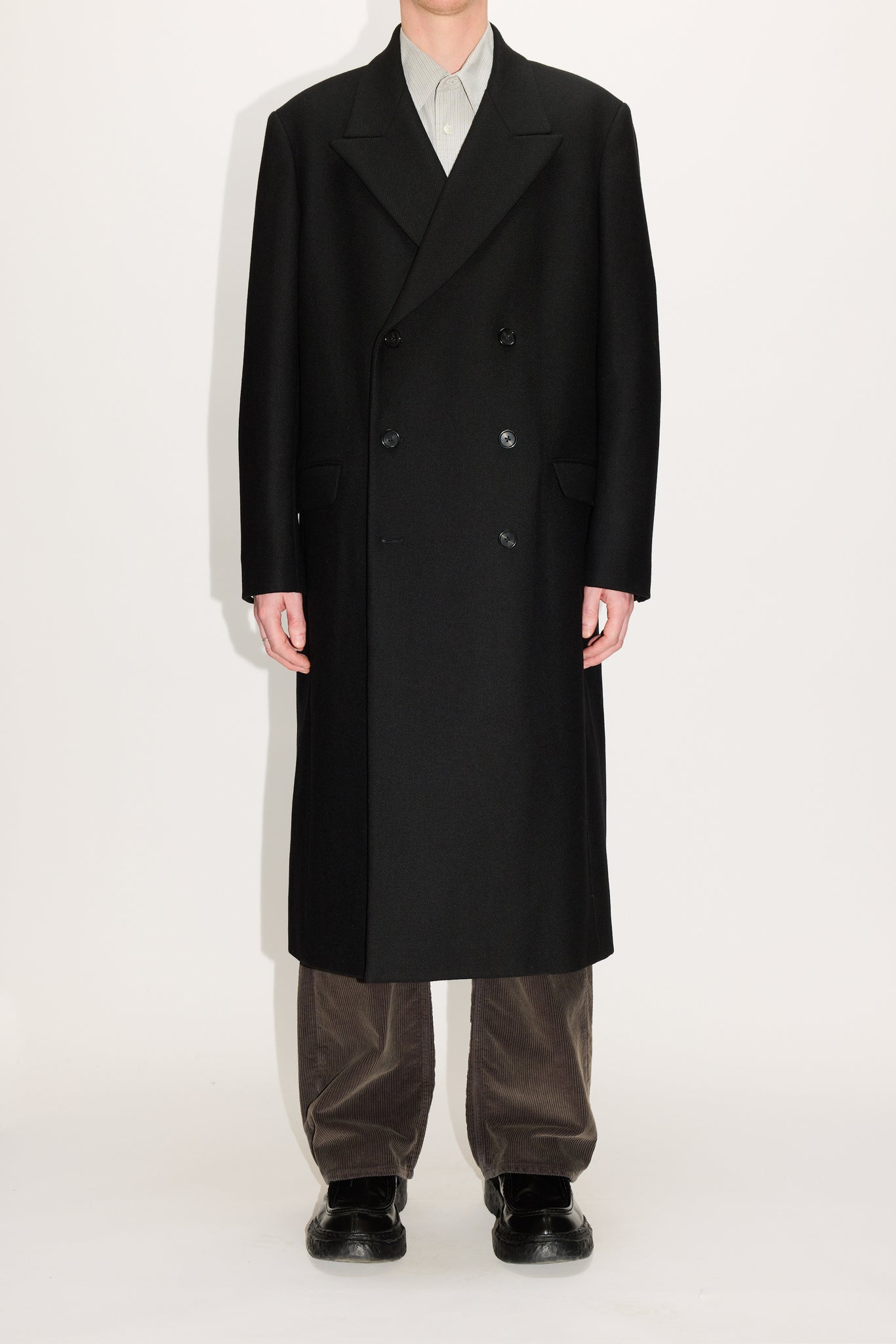 enof  twill coat   （BLACK） K10K112369_BEH_MO-TP-F1_000.