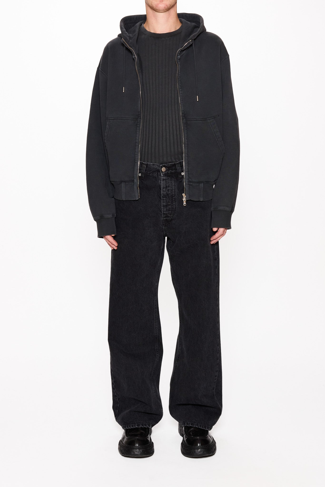 Oversized Zip-Up Hoodie – HOPE STHLM