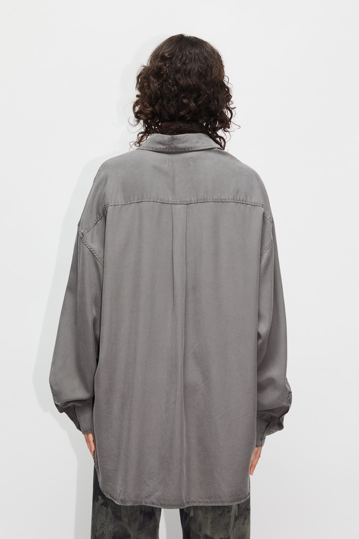 Wide Fit Shirt - Room Shirt in Granite Grey – HOPE STHLM