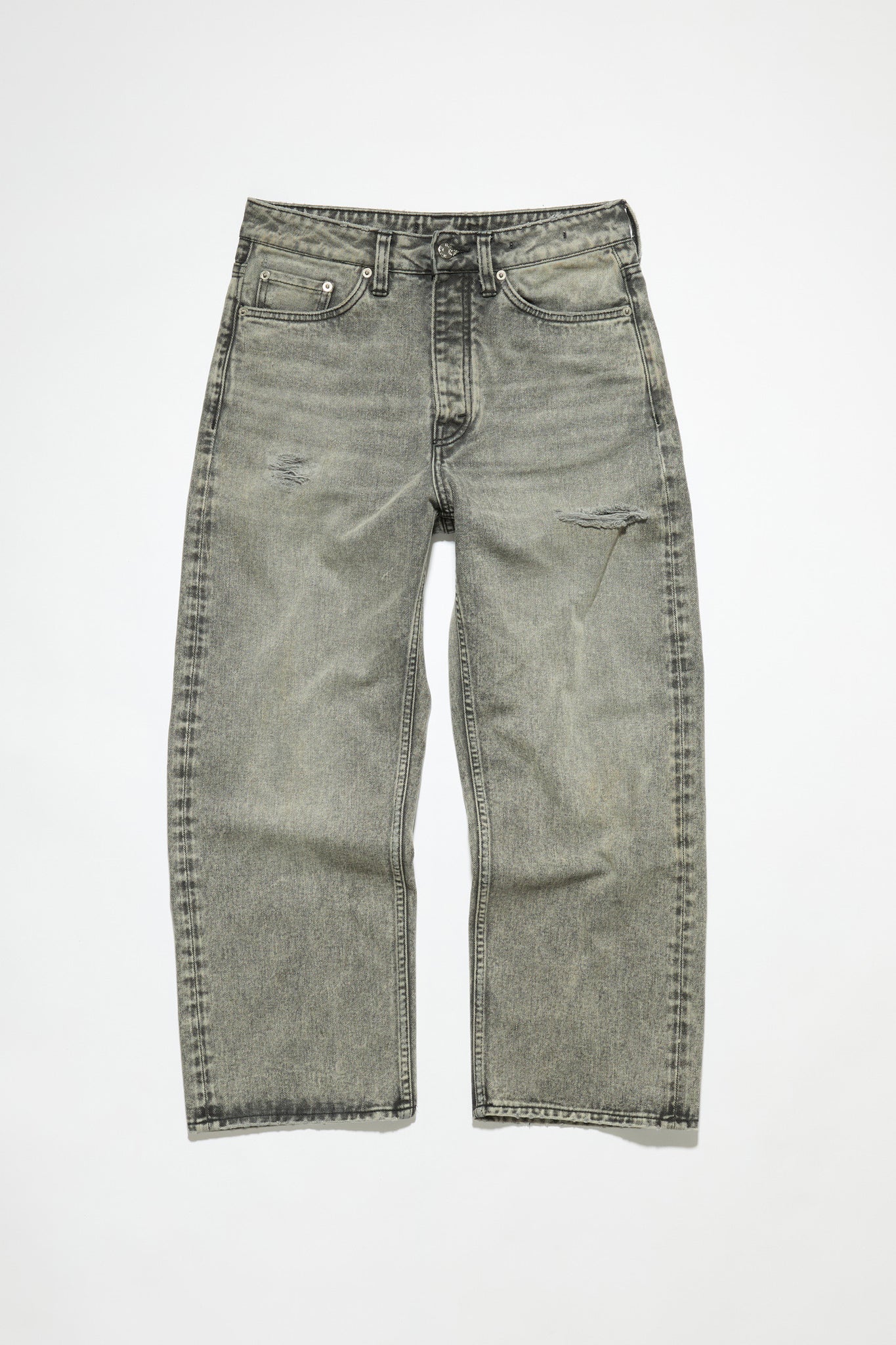 L´Appartement cropped wide denim ワイドデニム