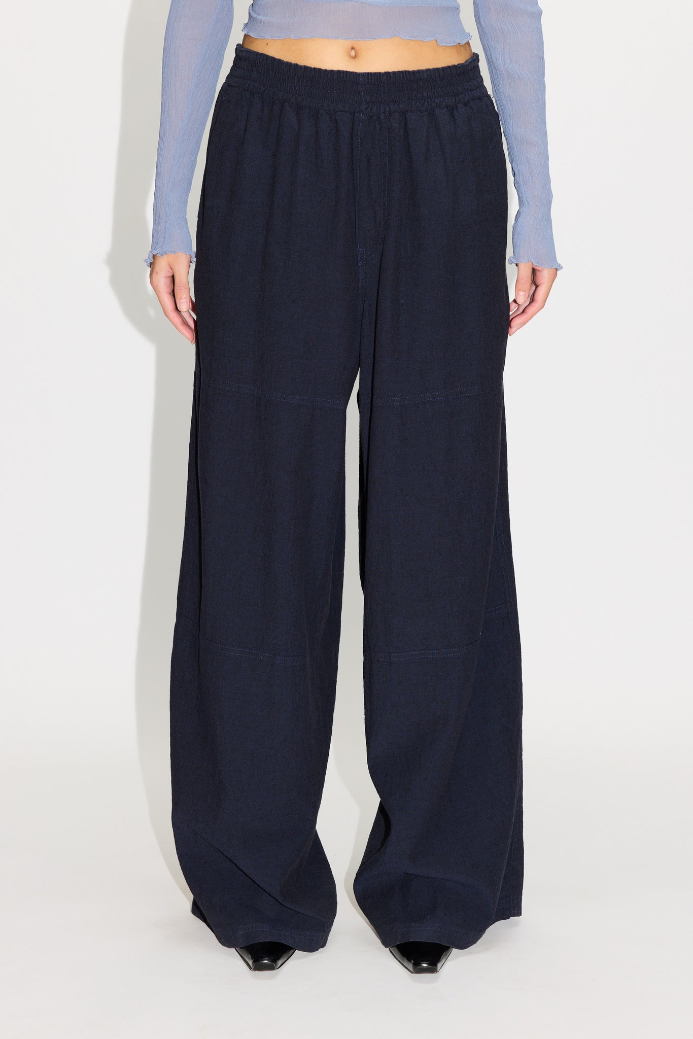 Loose Fit Elasticated Trousers
