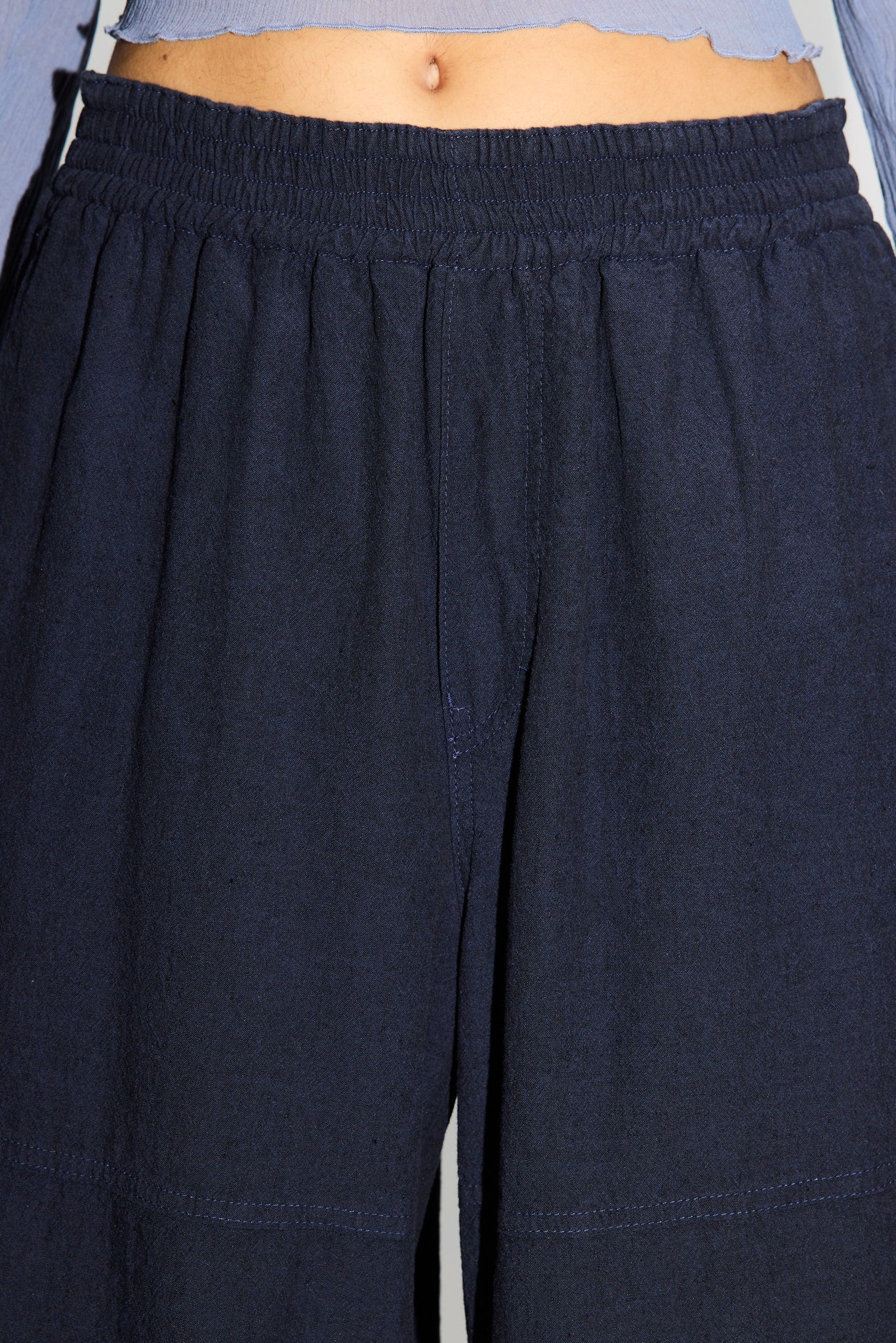 Loose Fit Elasticated Trousers