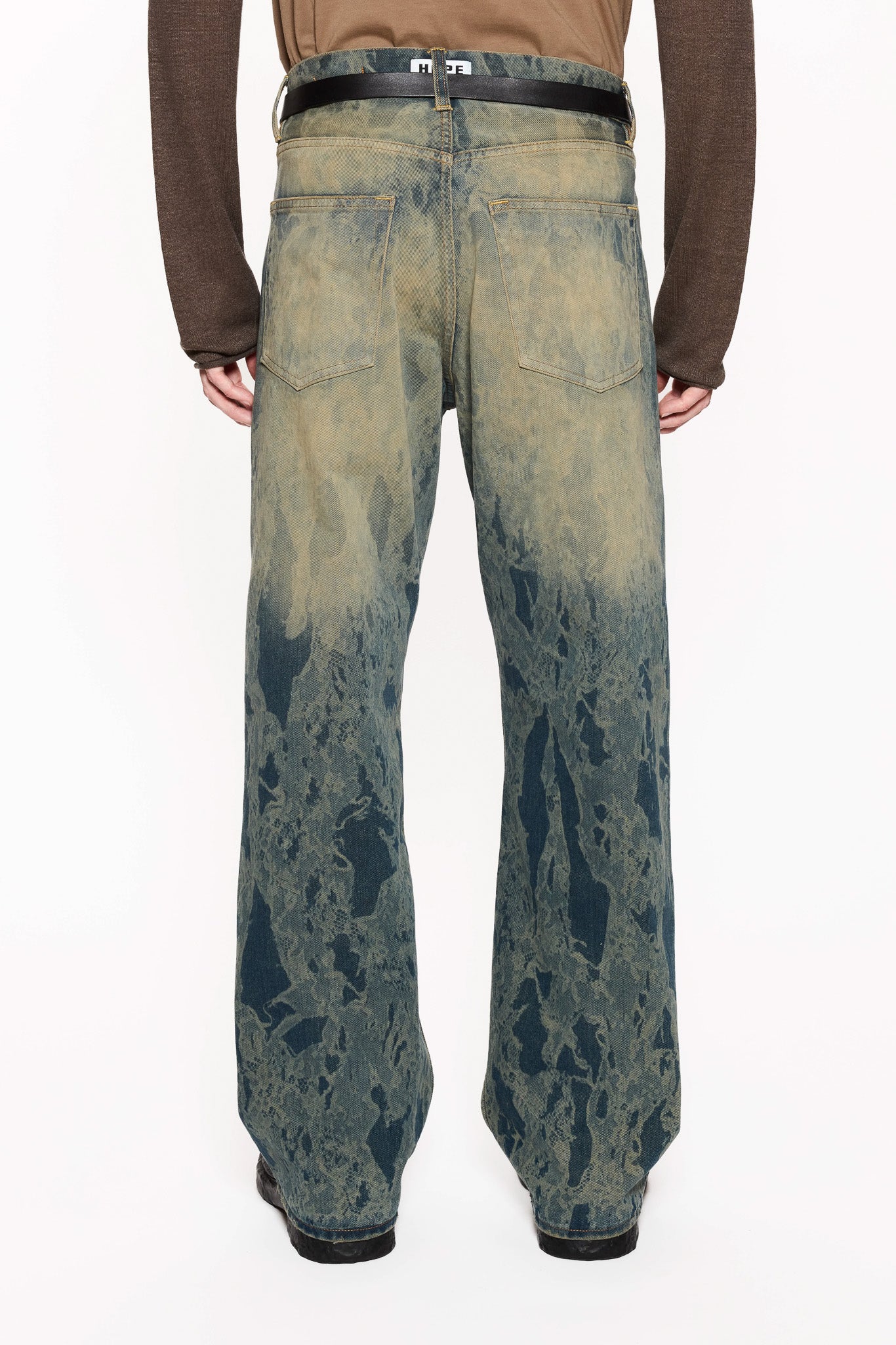 Loose-Fit Jeans in Lace Denim – HOPE STHLM