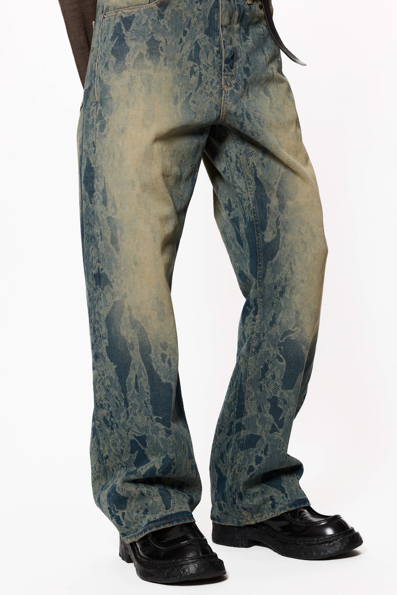 Loose-Fit Jeans in Lace Denim – HOPE STHLM