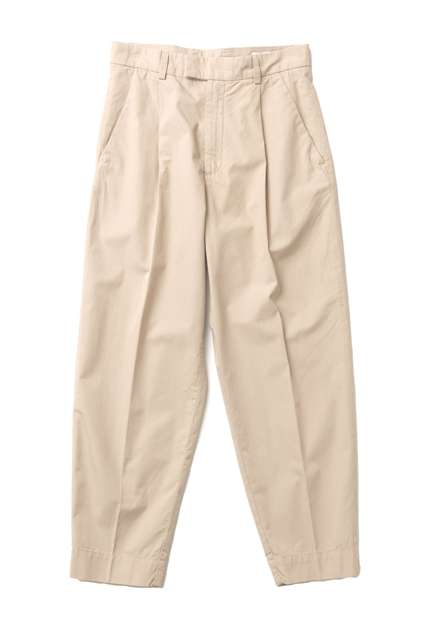 Cropped High Waist Trousers