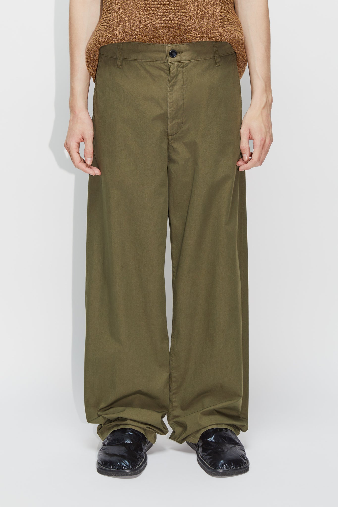 Wide-leg Suit Trousers