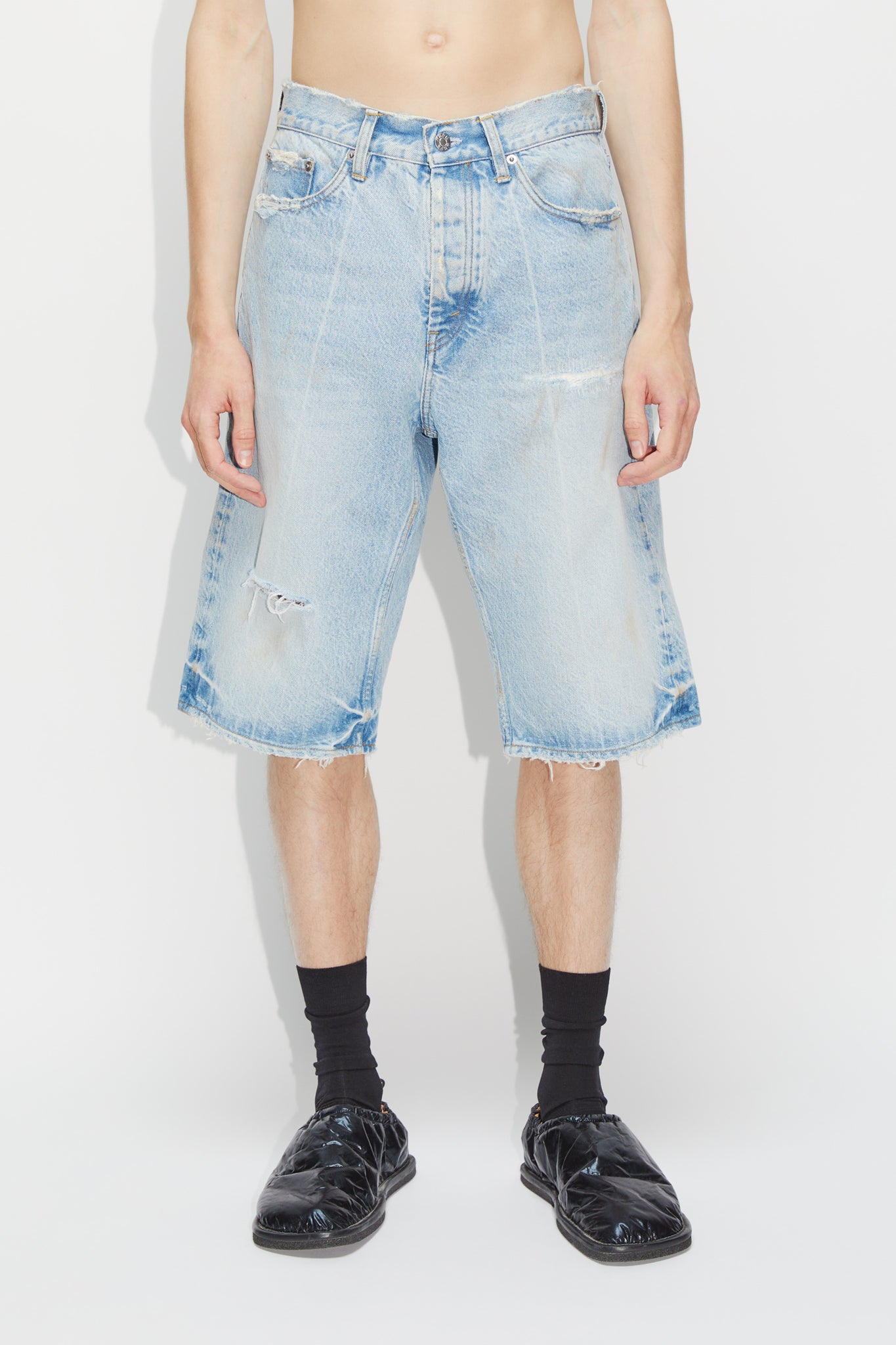 Loose-fit Jeans Shorts