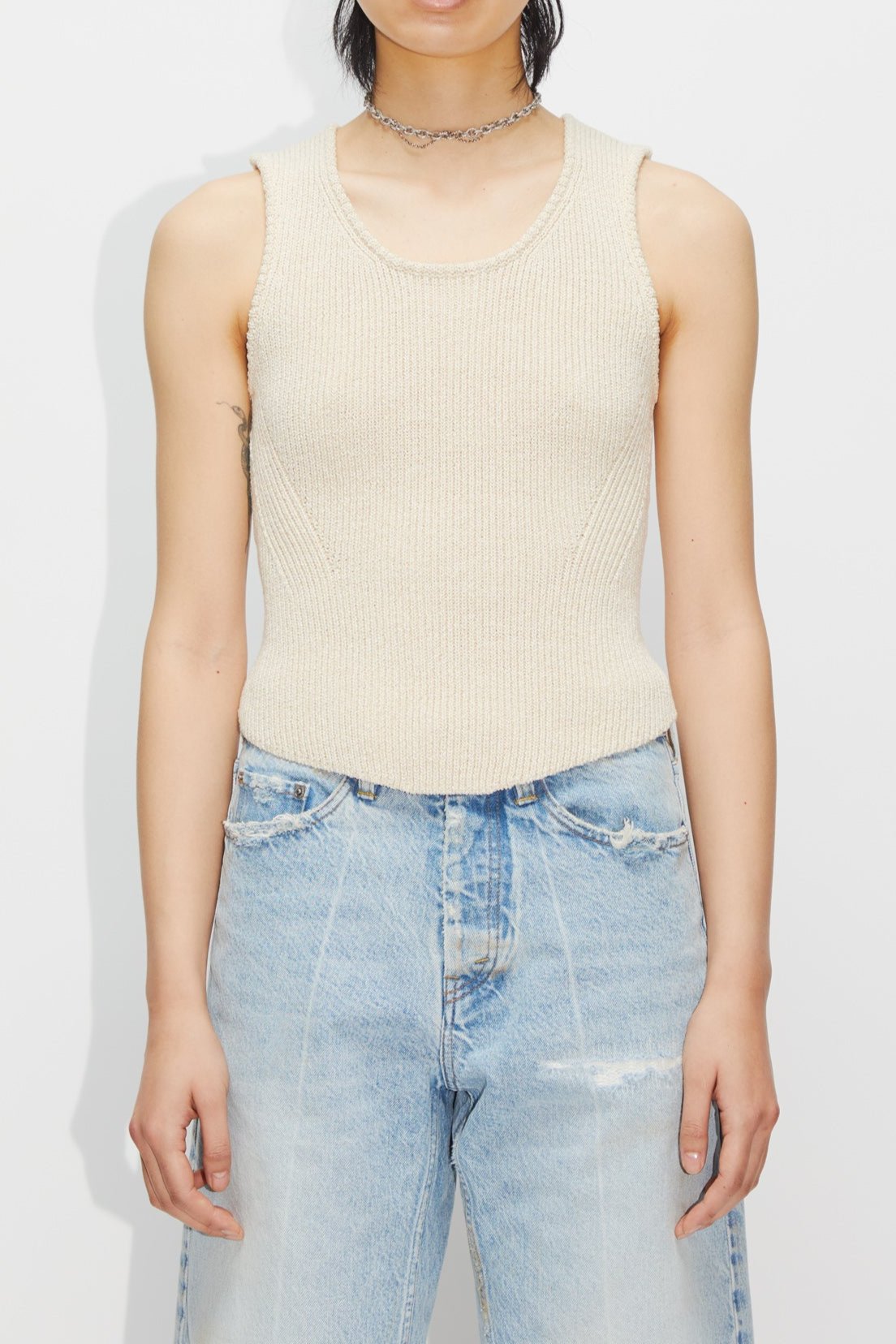 Rib Knitted Top