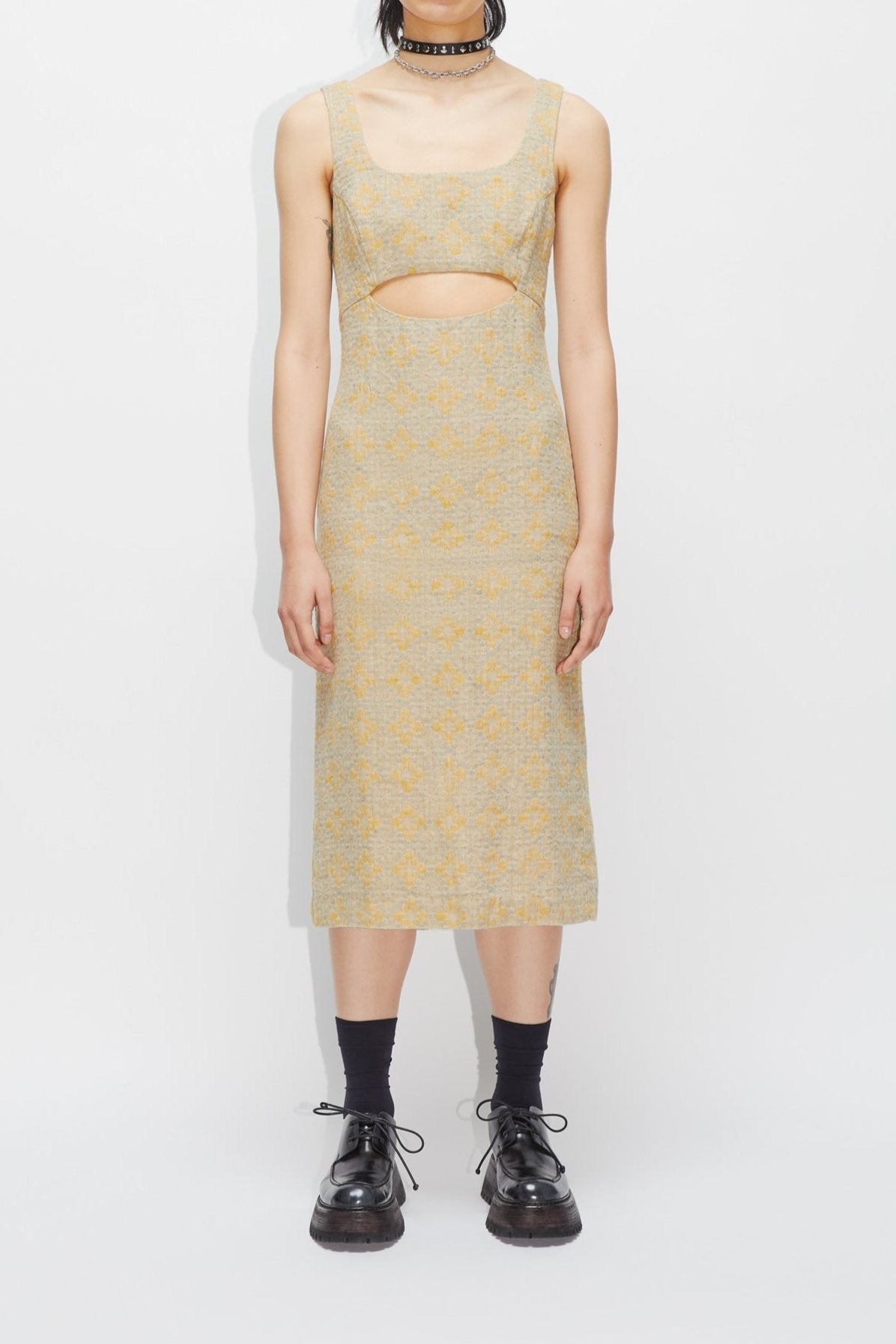 Jacquard Midi-dress